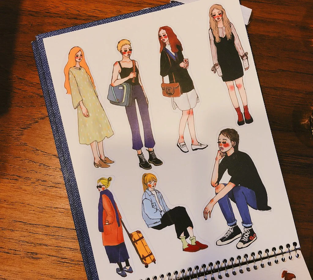 Sticker Set - Sweet Wind (140 stickers) - Image 15