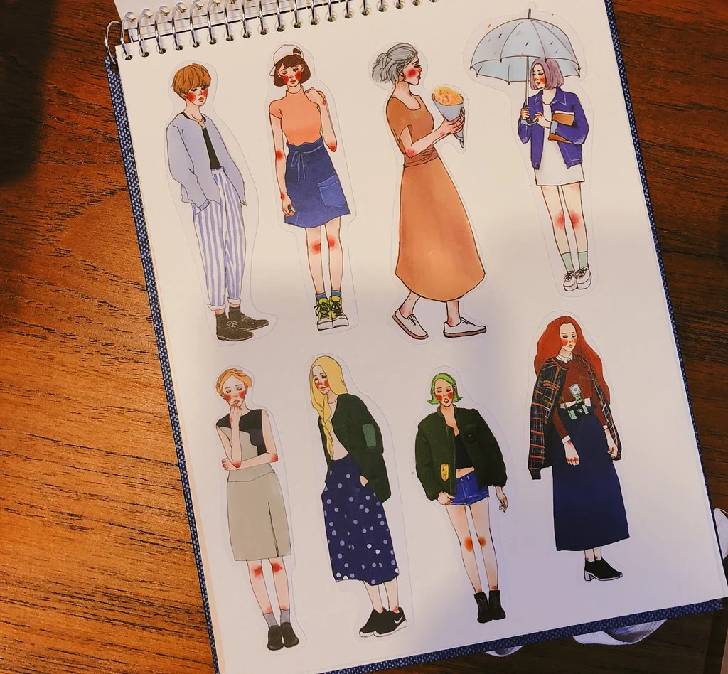 Sticker Set - Sweet Wind (140 stickers) - Image 18