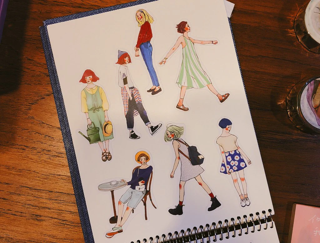 Sticker Set - Sweet Wind (140 stickers) - Image 5