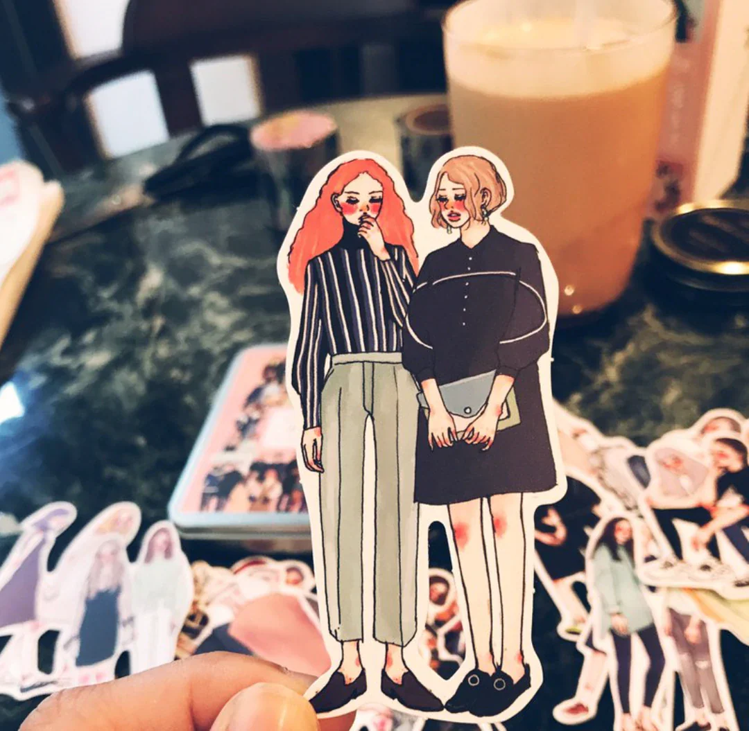 Sticker Set - You and Me (25 pieces) - Image 9