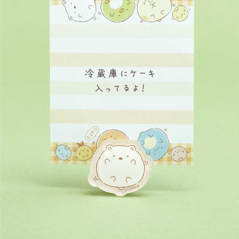 Sumikkogurashi / Rotating Paper Clip - Shirokuma & Tokage - Image 4