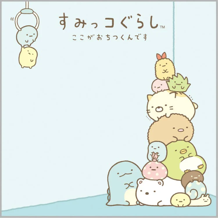 Sumikkogurashi / Square Sticky Note - Best Friends - Image 5
