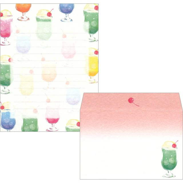Furukawa Paper / Letter Set - Cream Soda - Image 2