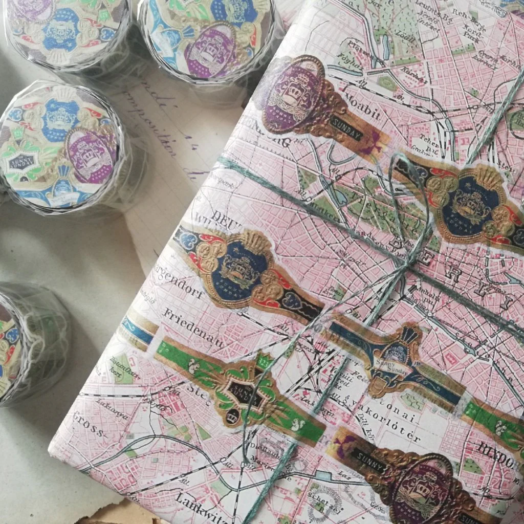 Sunny Sunday Washi Tape - Cigar Band - Image 3