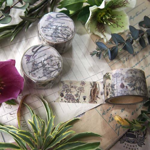 Sunny Sunday Washi Tape - Poison Plants - Image 6