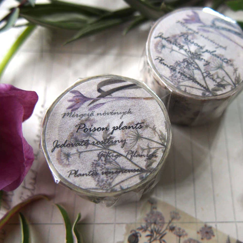 Sunny Sunday Washi Tape - Poison Plants - Image 8