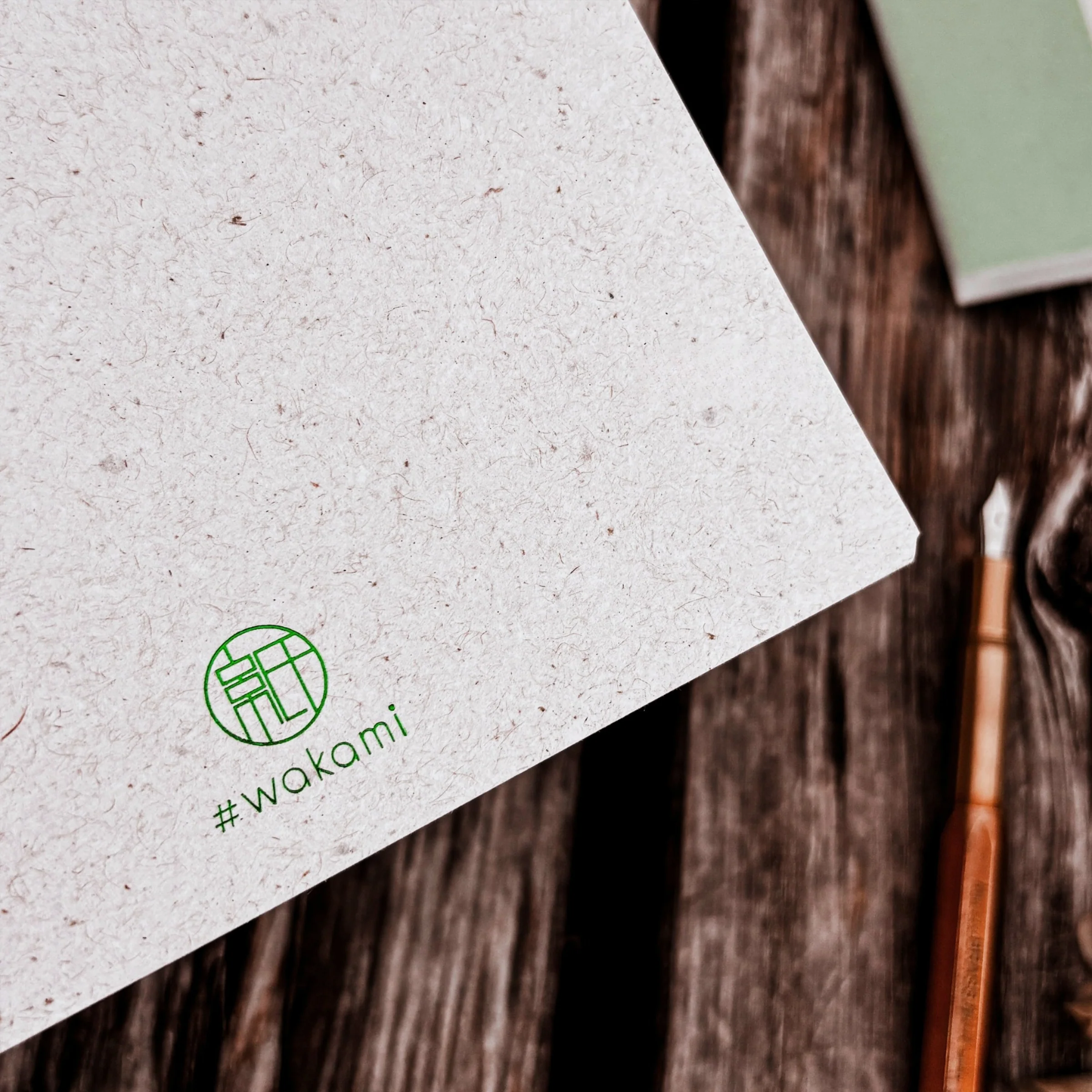 Sutenai 100% Recycled Washi Paper Notebook - Plain A5 - Image 5