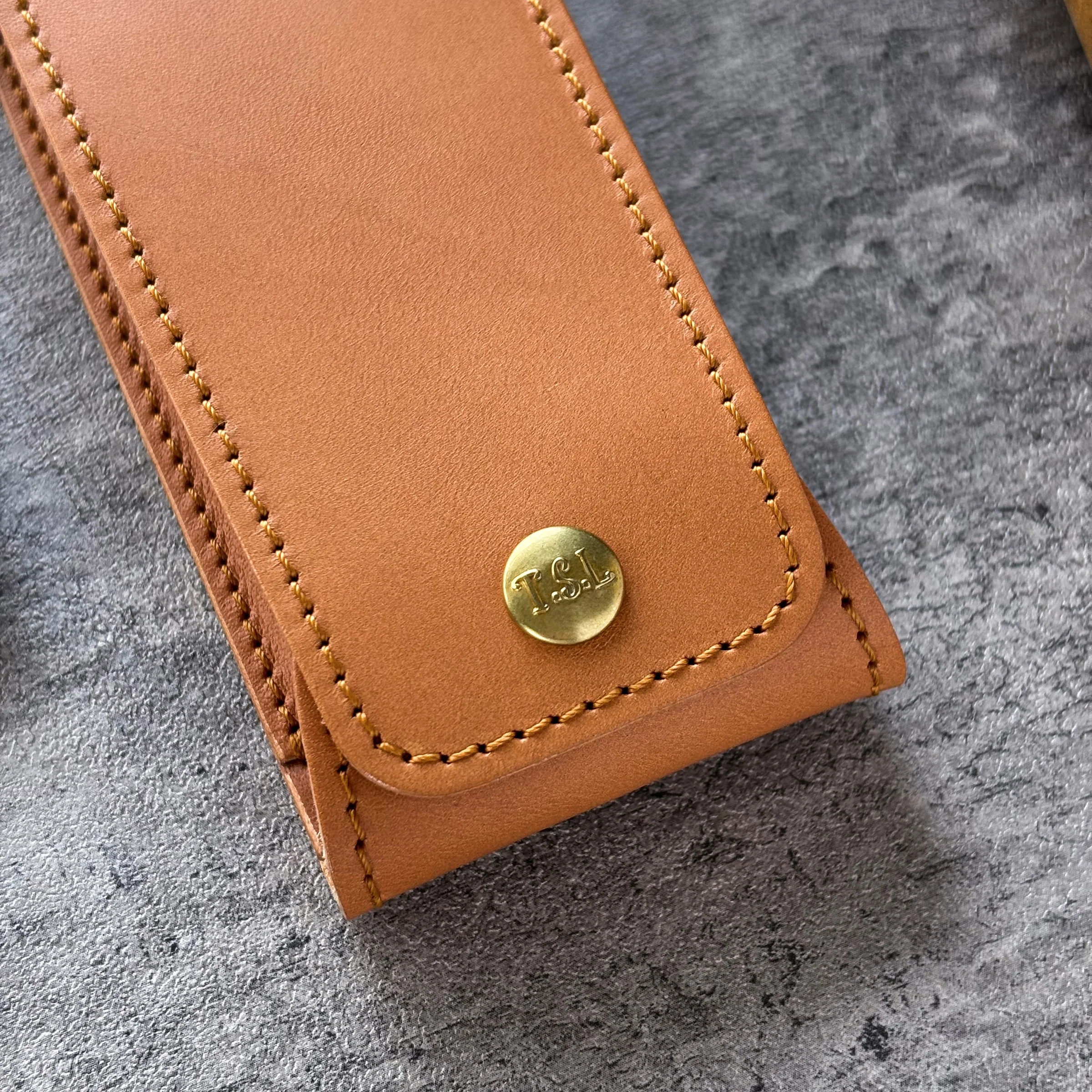The Superior Labor / INGRASSATO Leather Fountain Pen Case - (2 Pens) - Image 19