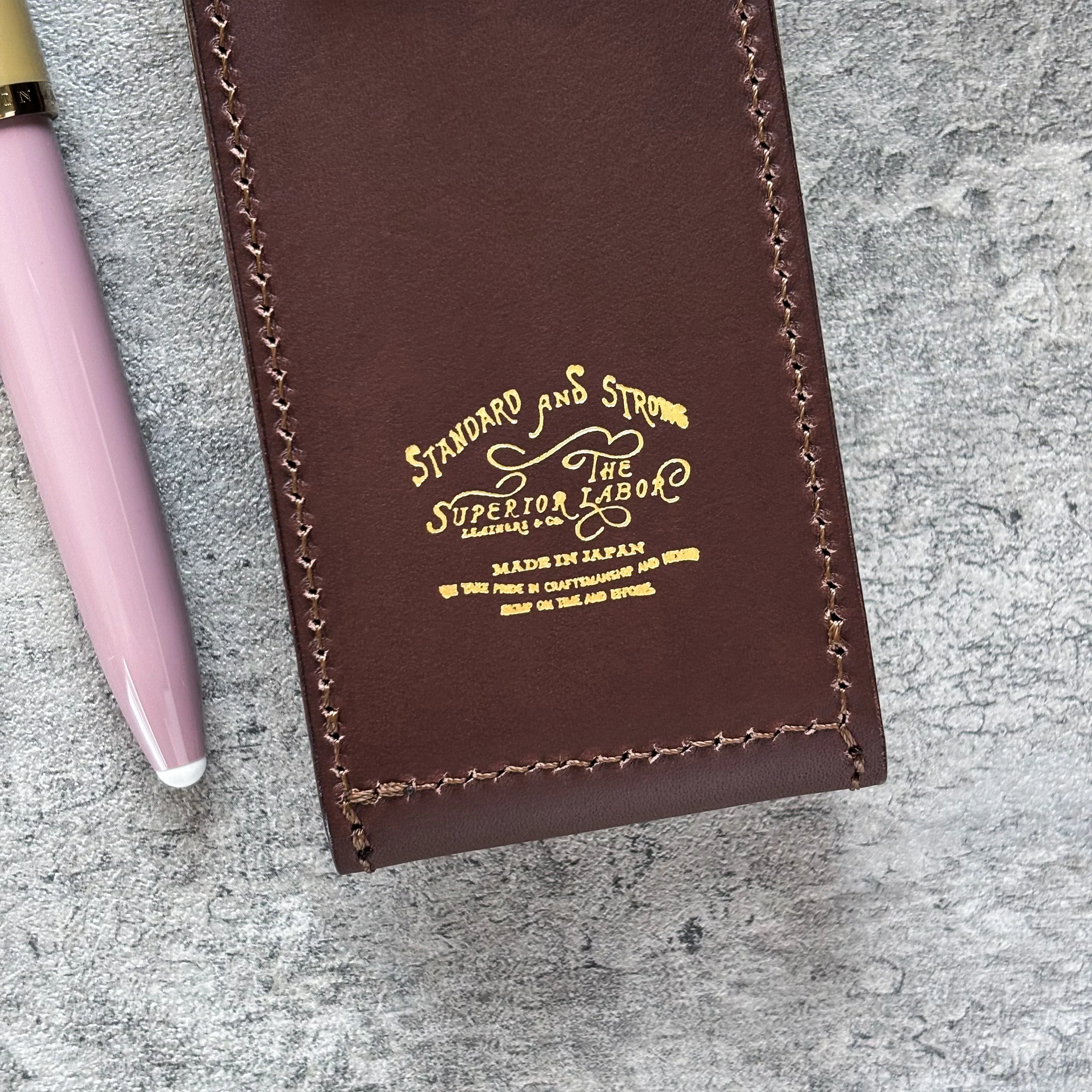 The Superior Labor / INGRASSATO Leather Fountain Pen Case - (2 Pens) - Image 26