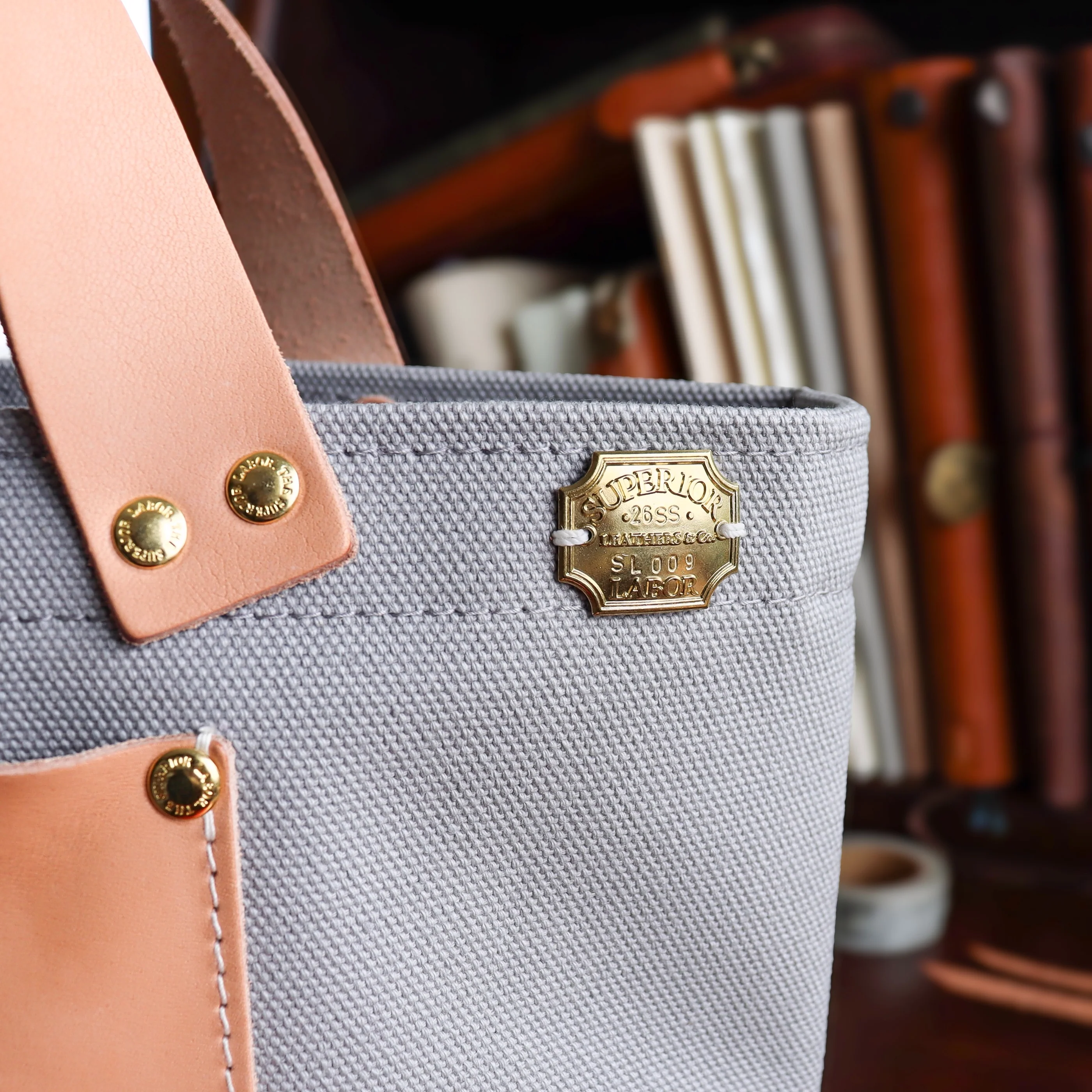 The Superior Labor / Special Engineer Bag Petite - Gray x Yellow - Image 7
