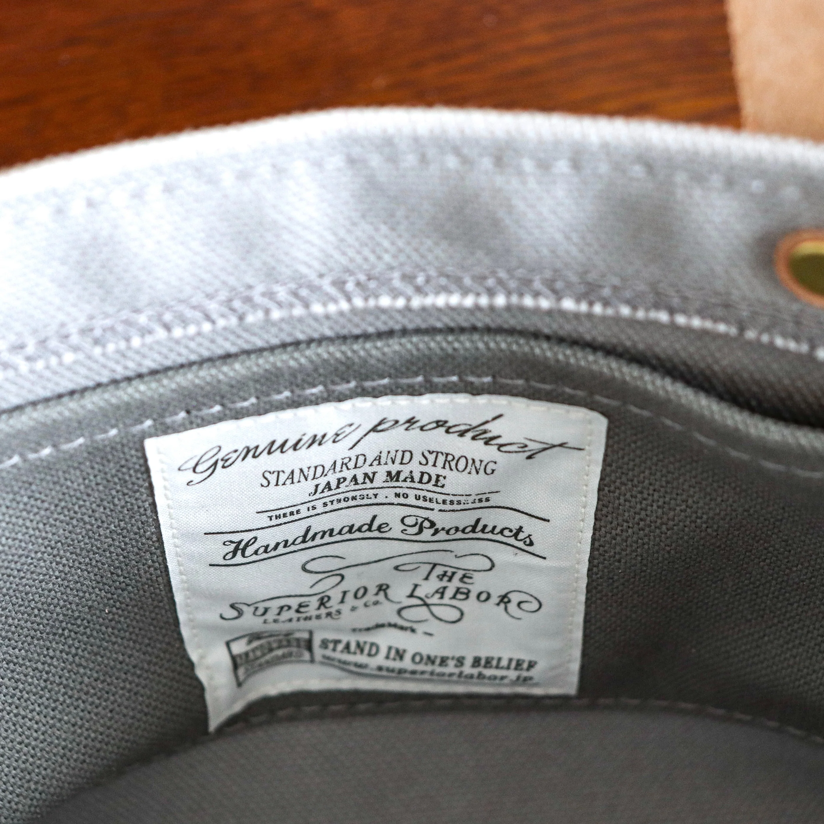 The Superior Labor / Special Engineer Bag Petite - Gray x Yellow - Image 8