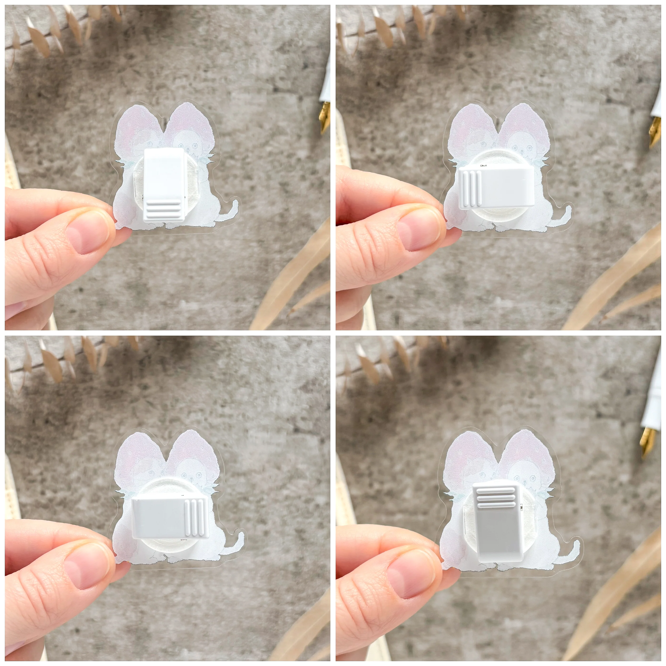 Tocorocomugi / Rotating Paper Clip - Strawberry - Image 6