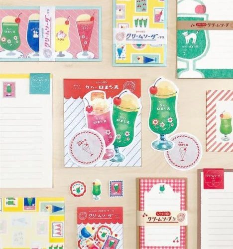 Furukawa Paper / Today's Letter Set - Cream Soda - Image 4