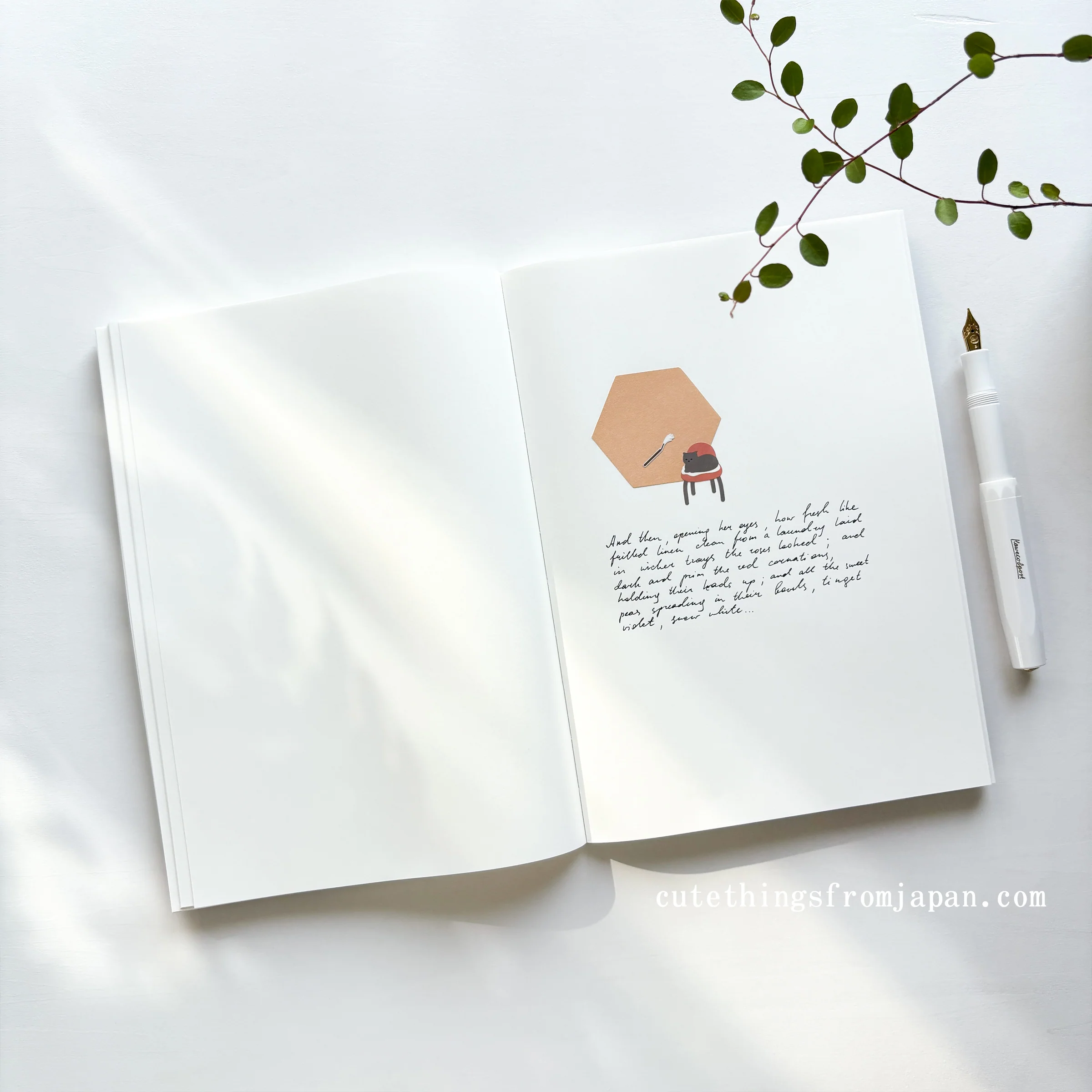 Tomoe River Notebook - A5 Plain FP (52g/m2) - Image 13