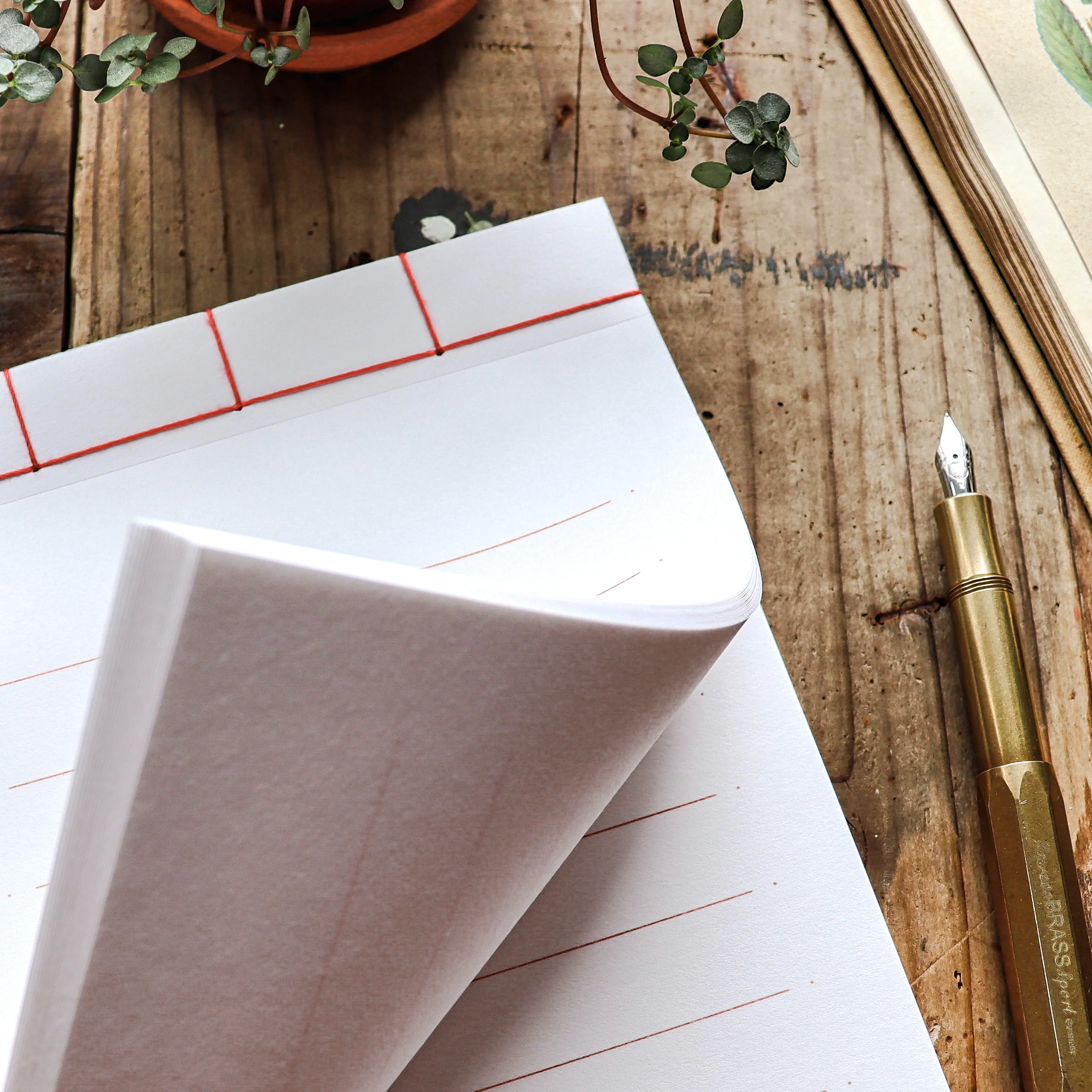 Torinoko Washi Paper Note Pad - A5 (Ruled) - Image 2