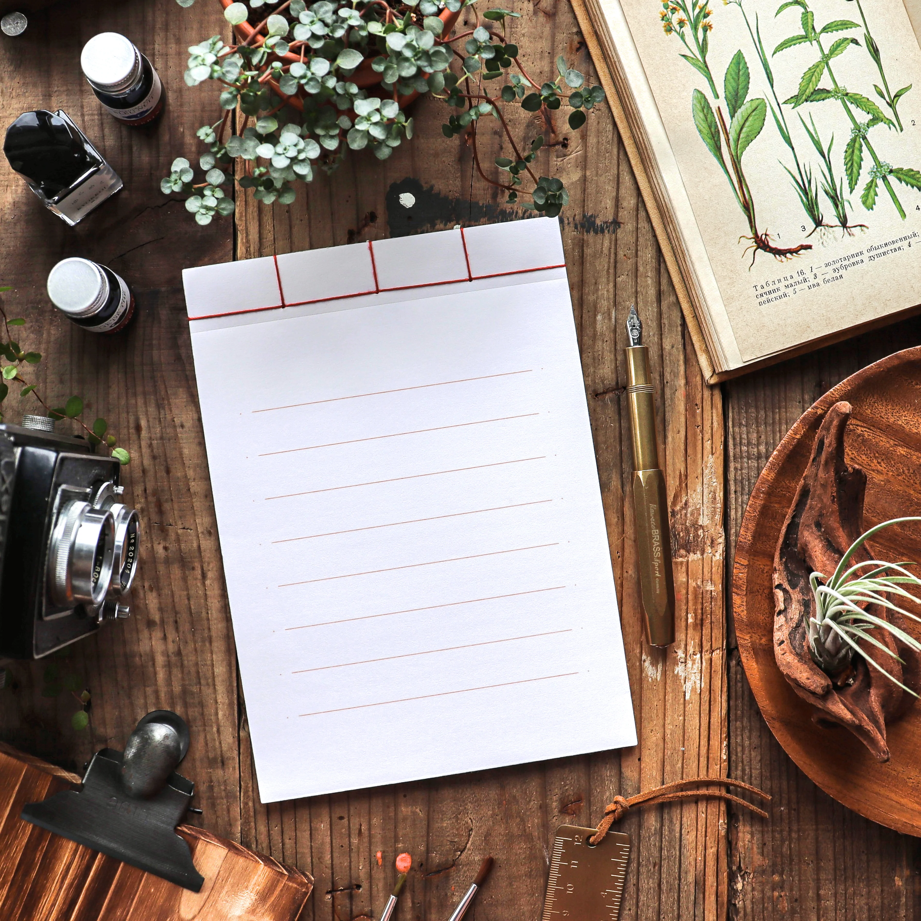Torinoko Washi Paper Note Pad - A5 (Ruled) - Image 4