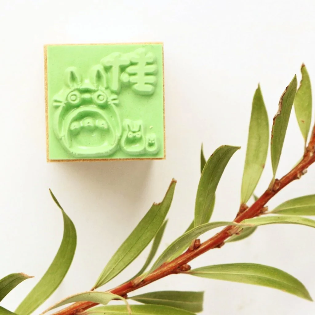 Totoro Rubber Stamp - Seal - Image 2
