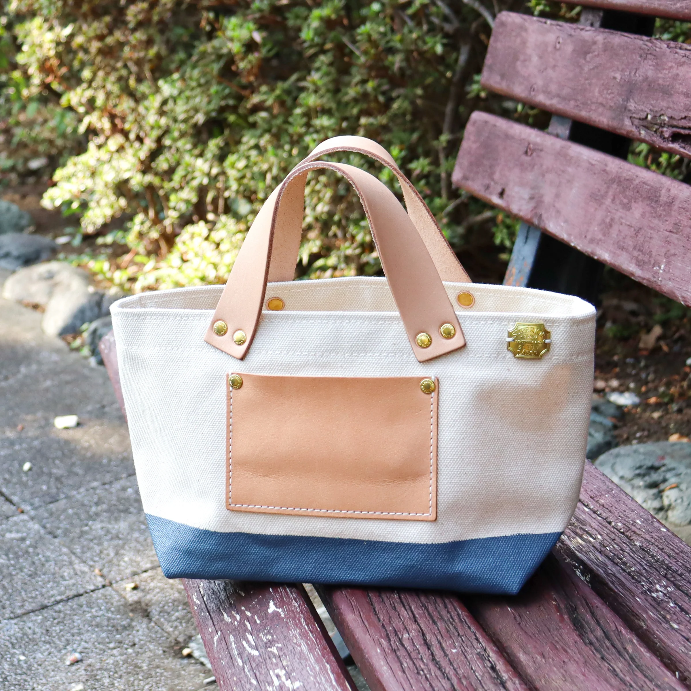 Last Stock The Superior Labor / Engineer Bag Petite - Blue Gray - Image 16