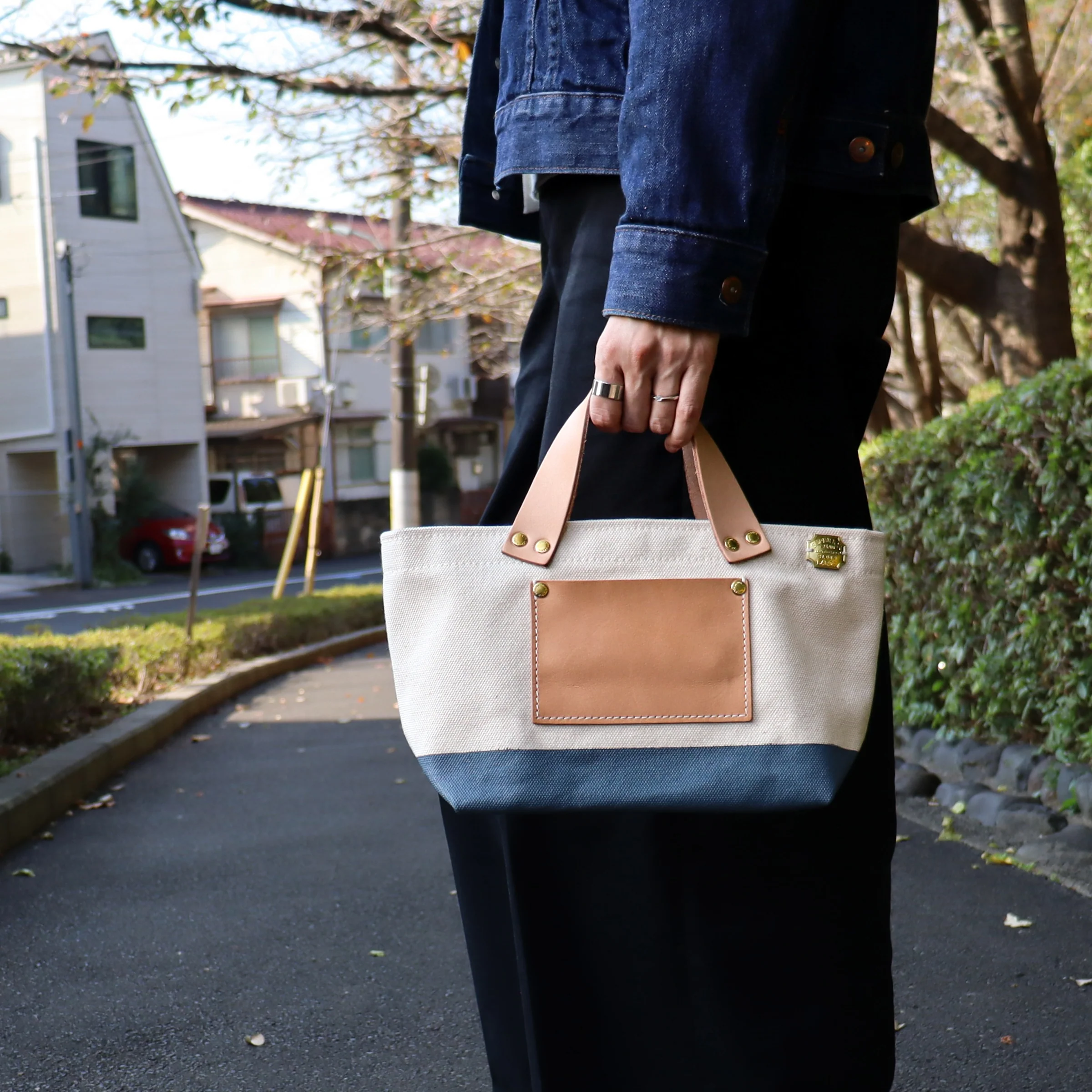Last Stock The Superior Labor / Engineer Bag Petite - Blue Gray - Image 17