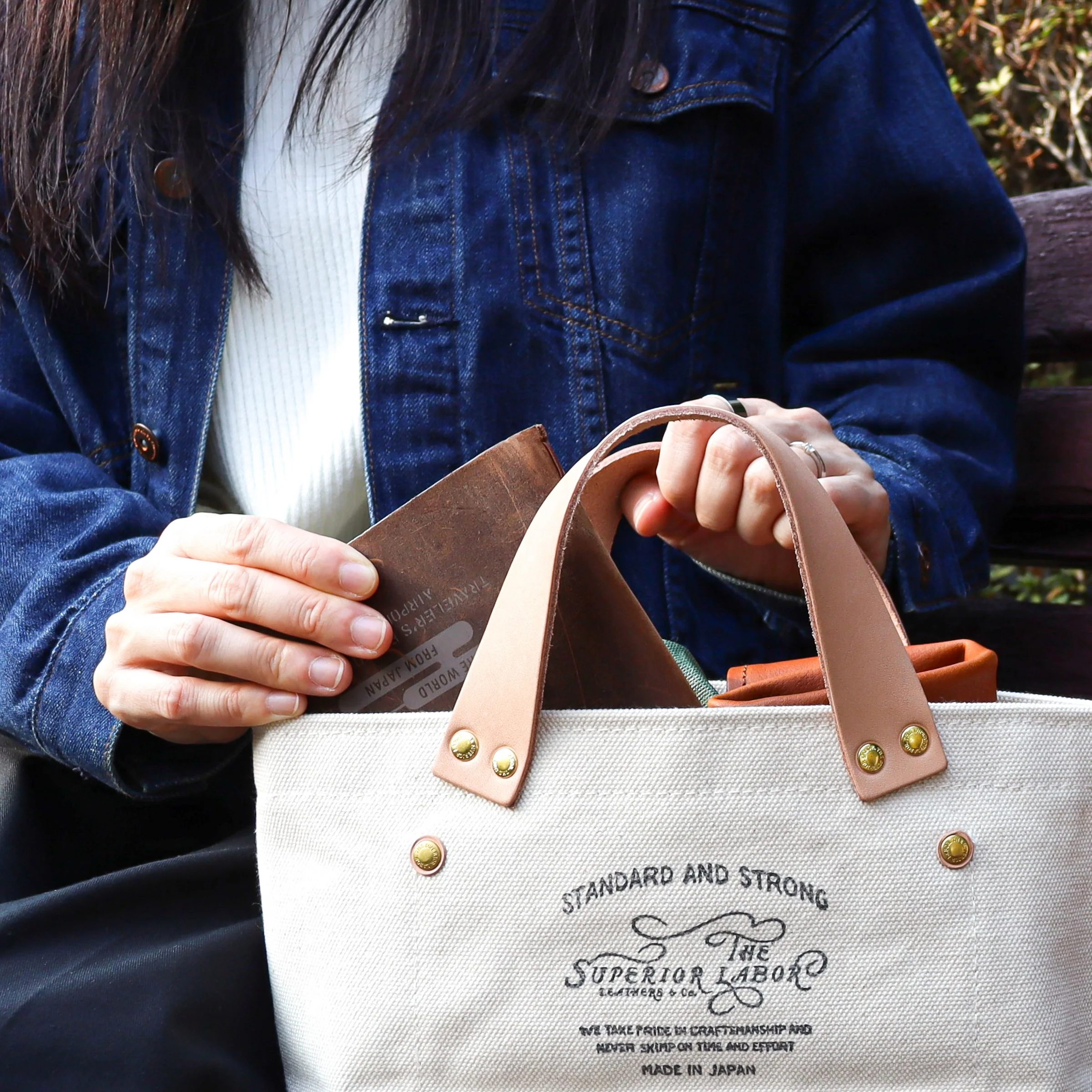 Last Stock The Superior Labor / Engineer Bag Petite - Blue Gray - Image 2