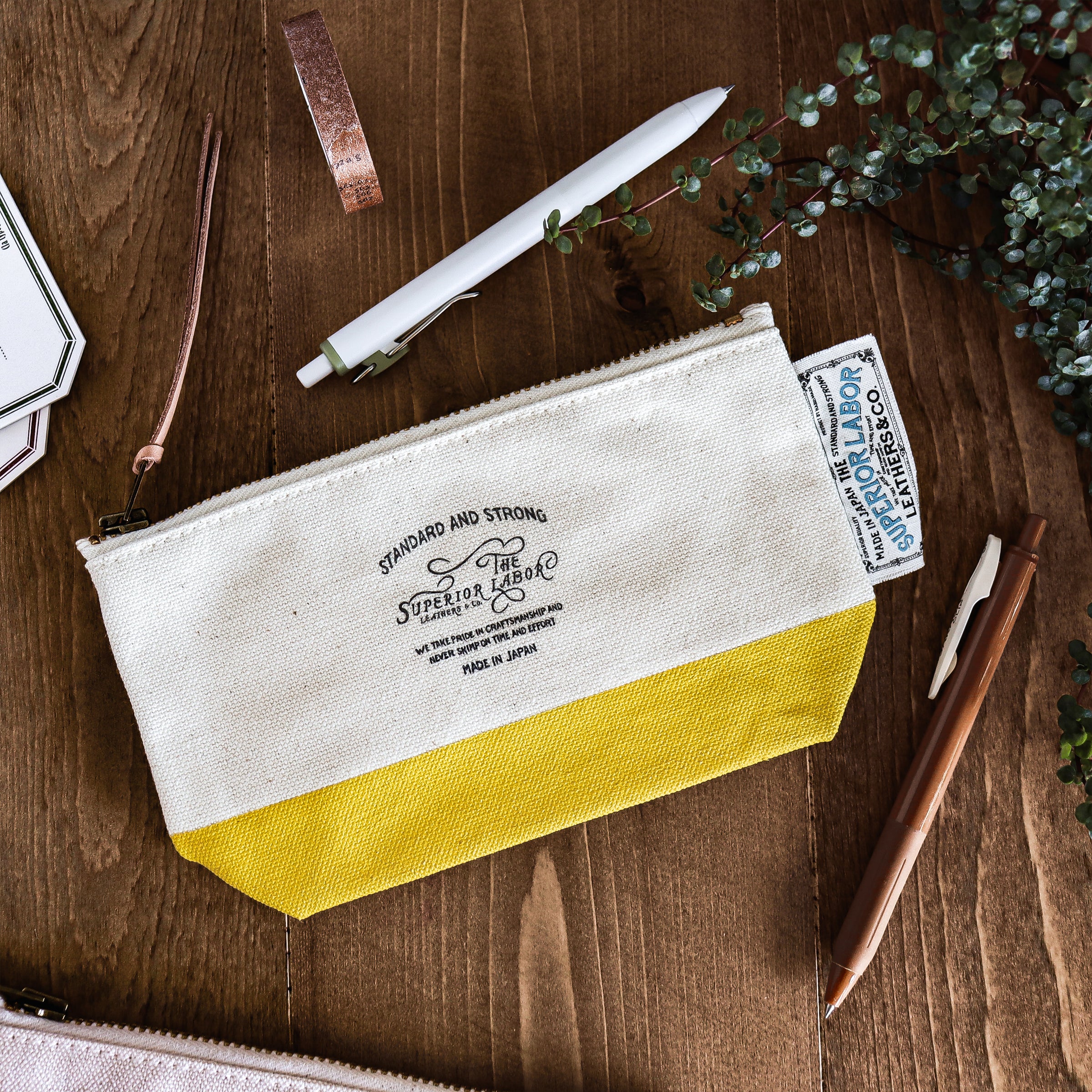 The Superior Labor / Engineer Pouch - Yellow (Size #2) - Image 7