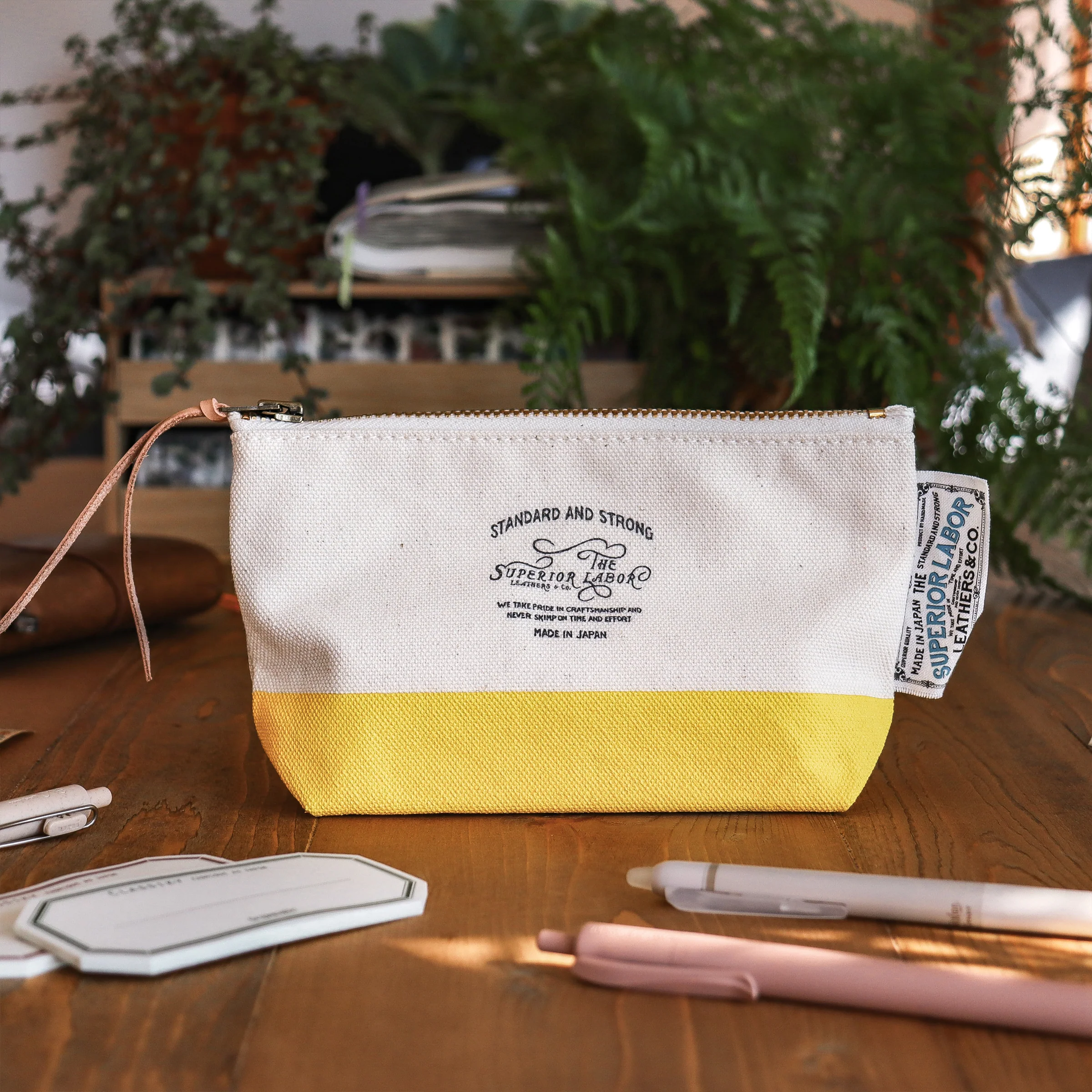 The Superior Labor / Engineer Pouch - Yellow (Size #2) - Image 8