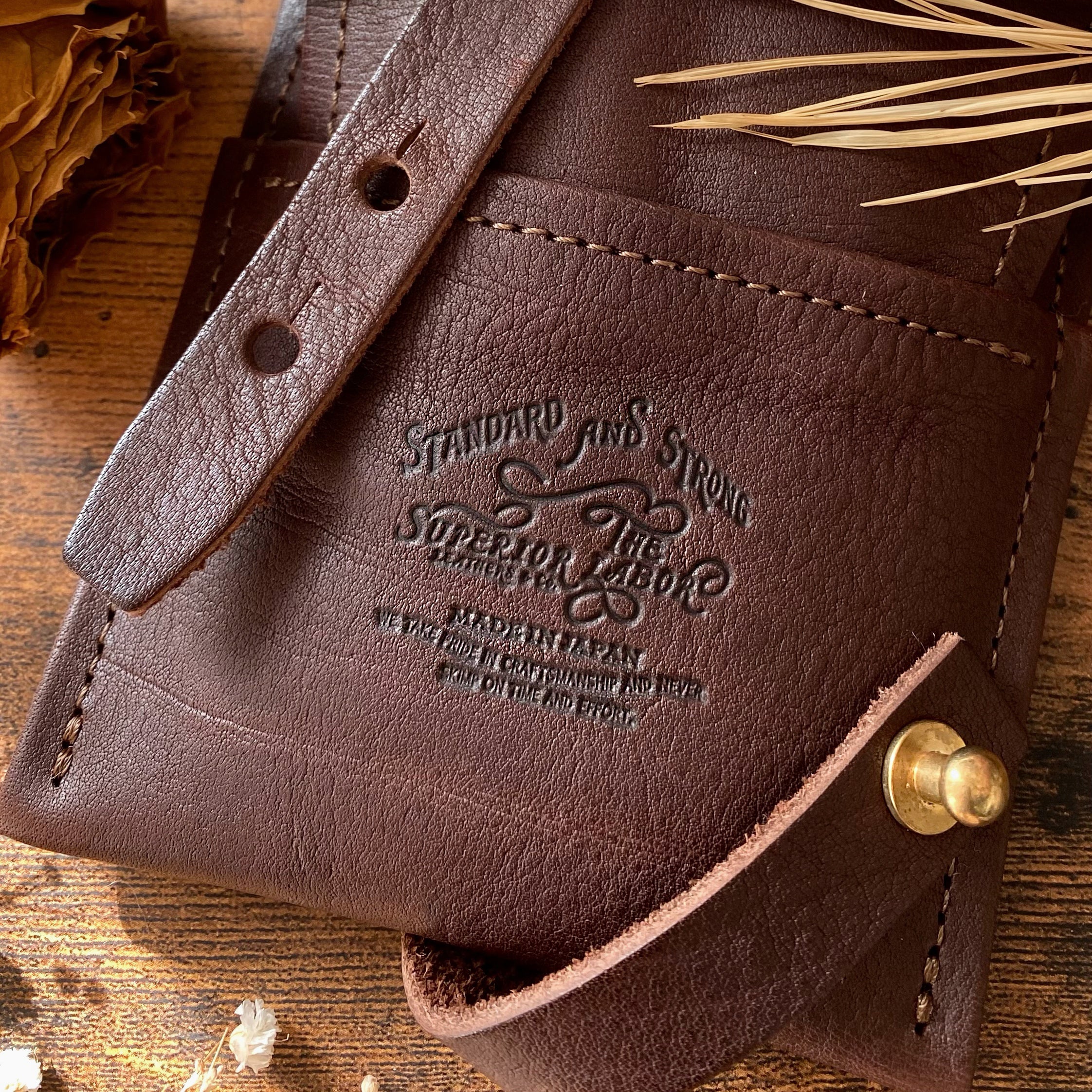 The Superior Labor / Leather Tool Holder - Dark Brown - Image 3