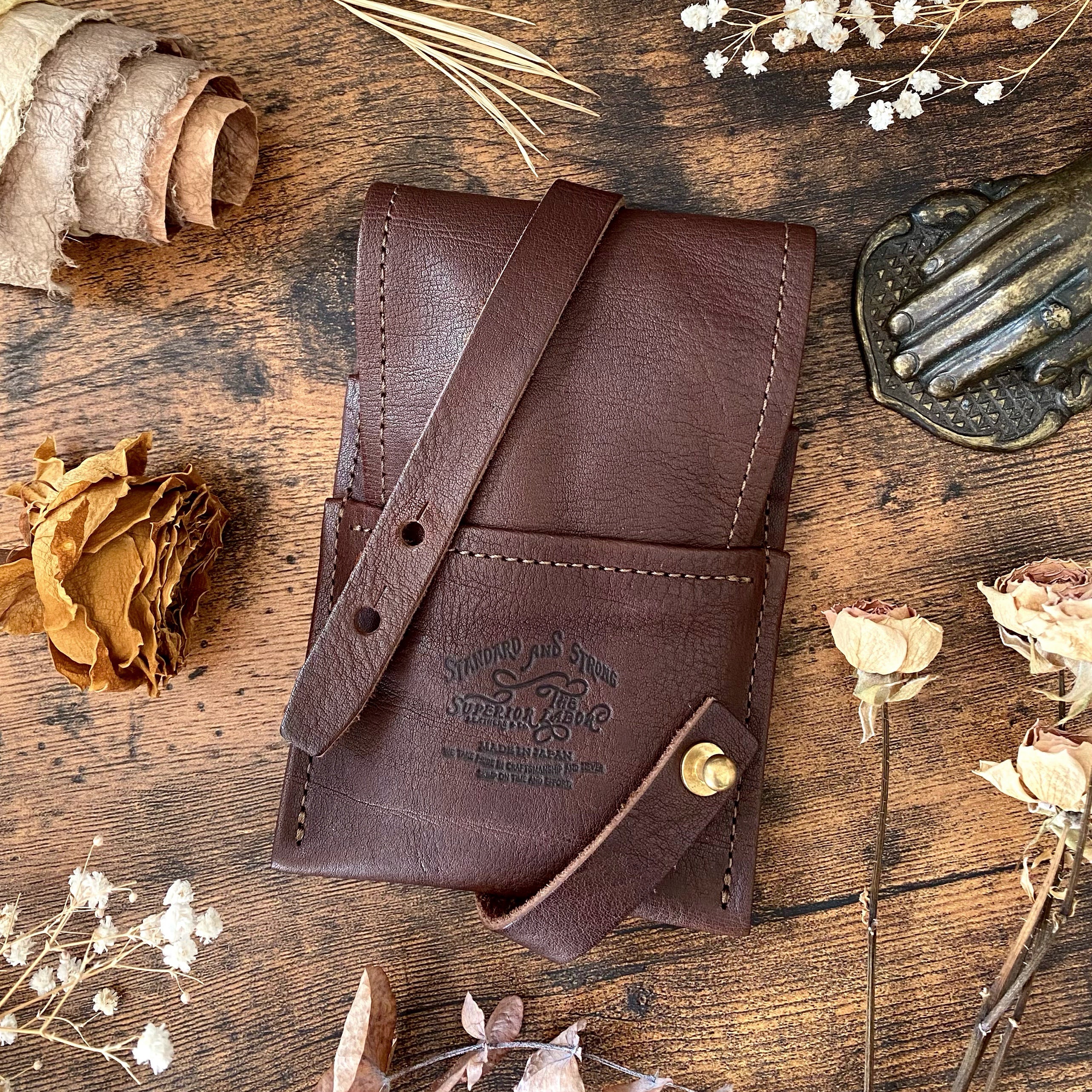 The Superior Labor / Leather Tool Holder - Dark Brown - Image 4