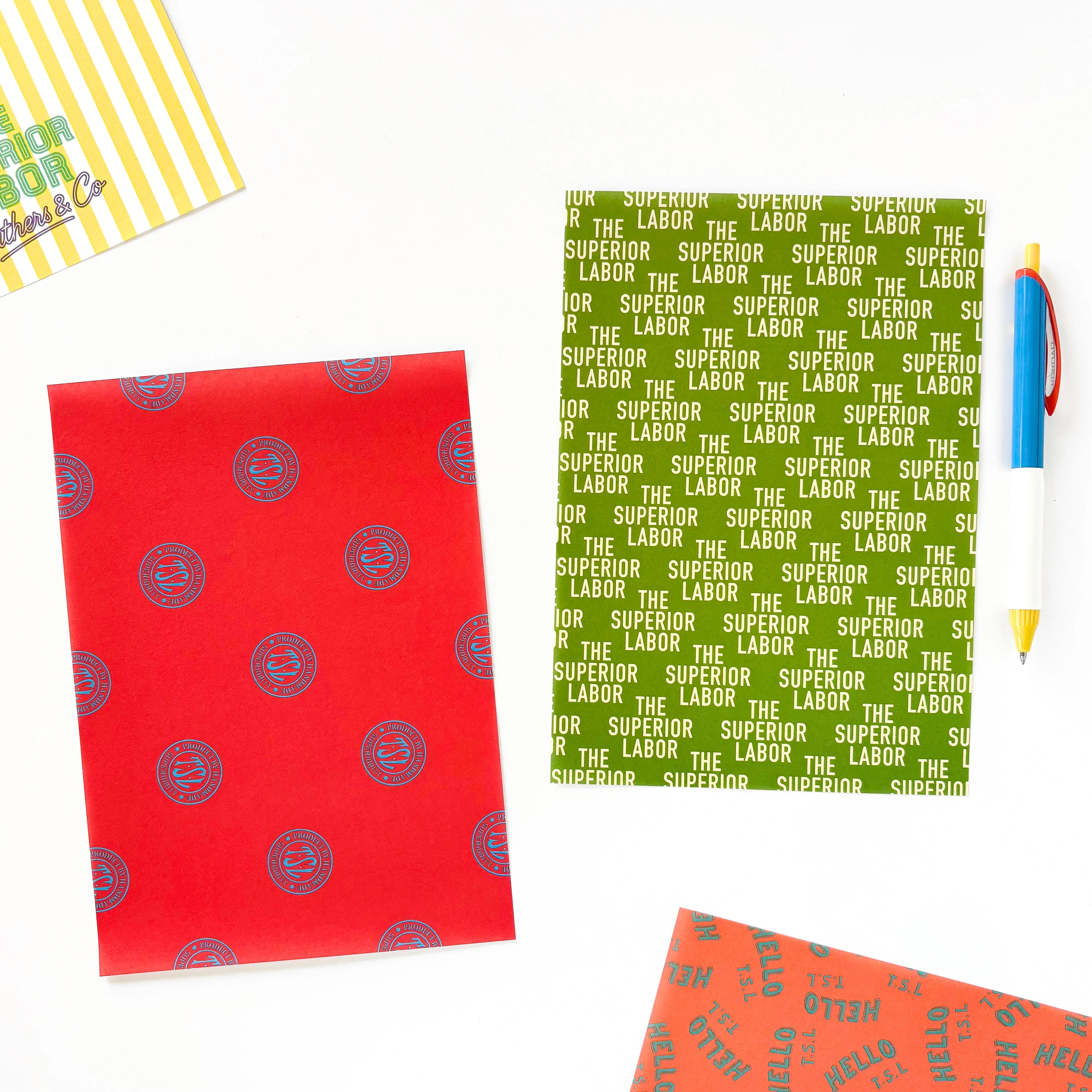 [Limited Edition] TSL x CTFJ / A5 Paper Set - TSL Logo - Image 6