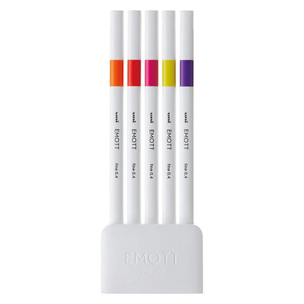 Uni Emott Fine Liner Set - Passion No.2 - Image 2