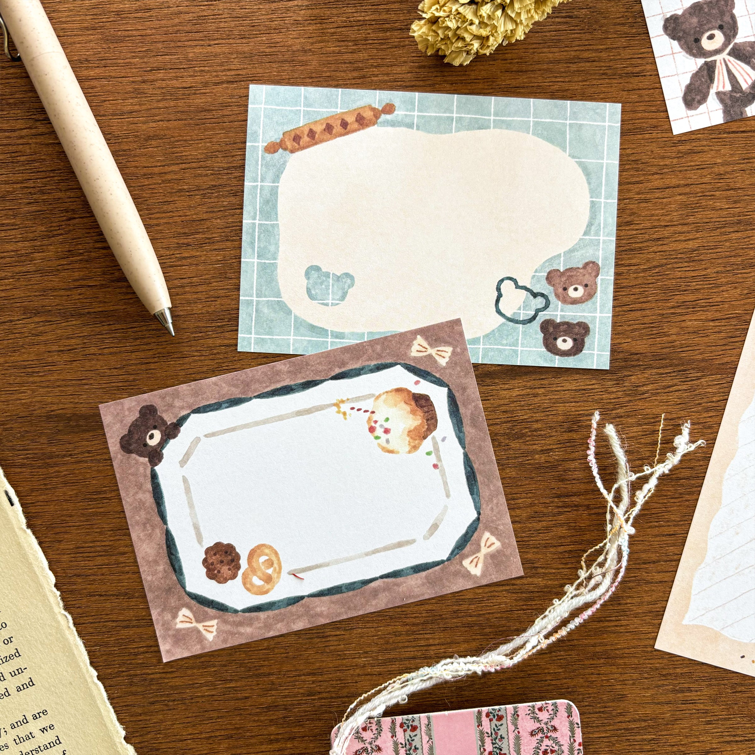 Waka Nakauchi / Memo Pad - Bear's Sweets Shop - Image 4