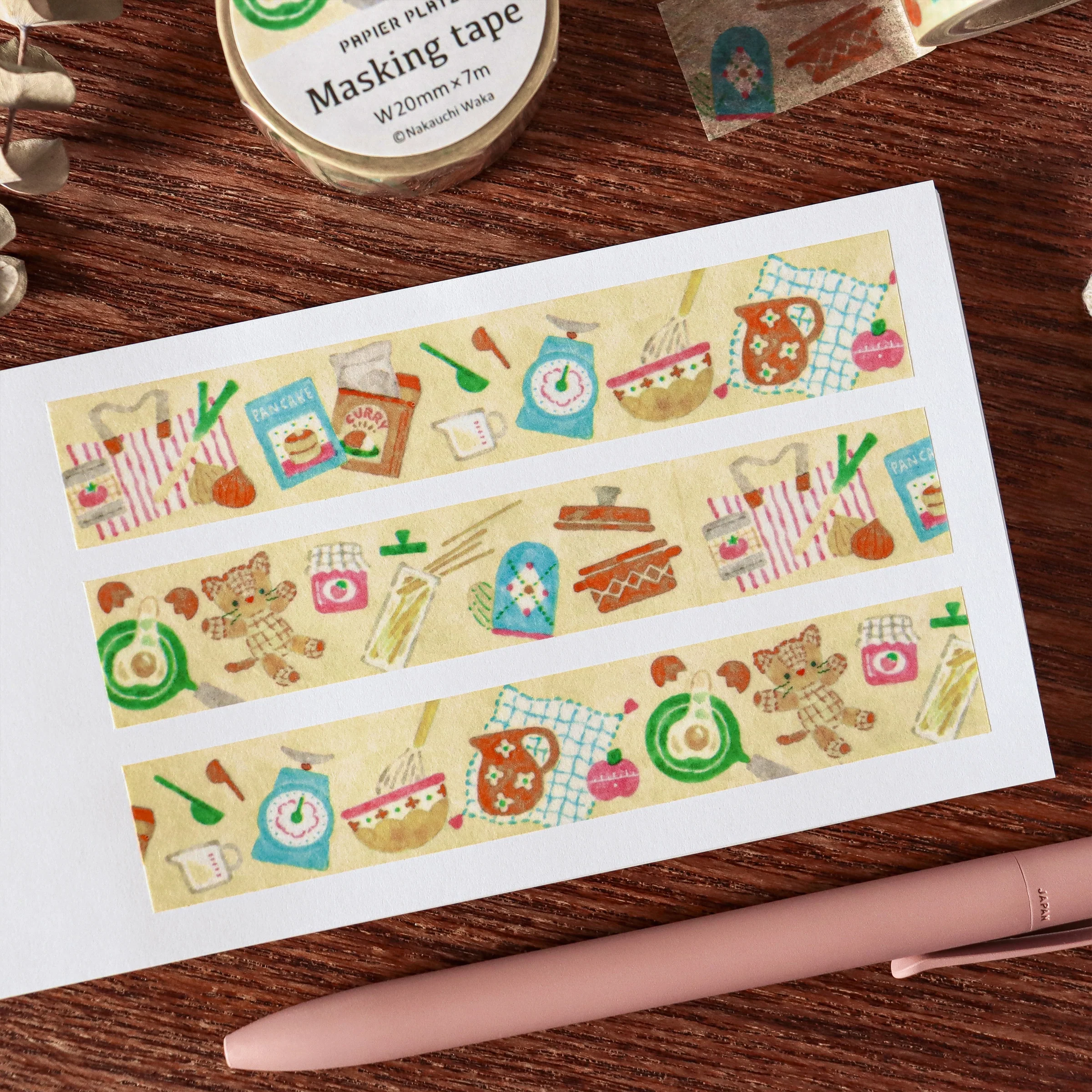 Waka Nakauchi / Washi Tape - Cat's Happy Kitchen - Image 3
