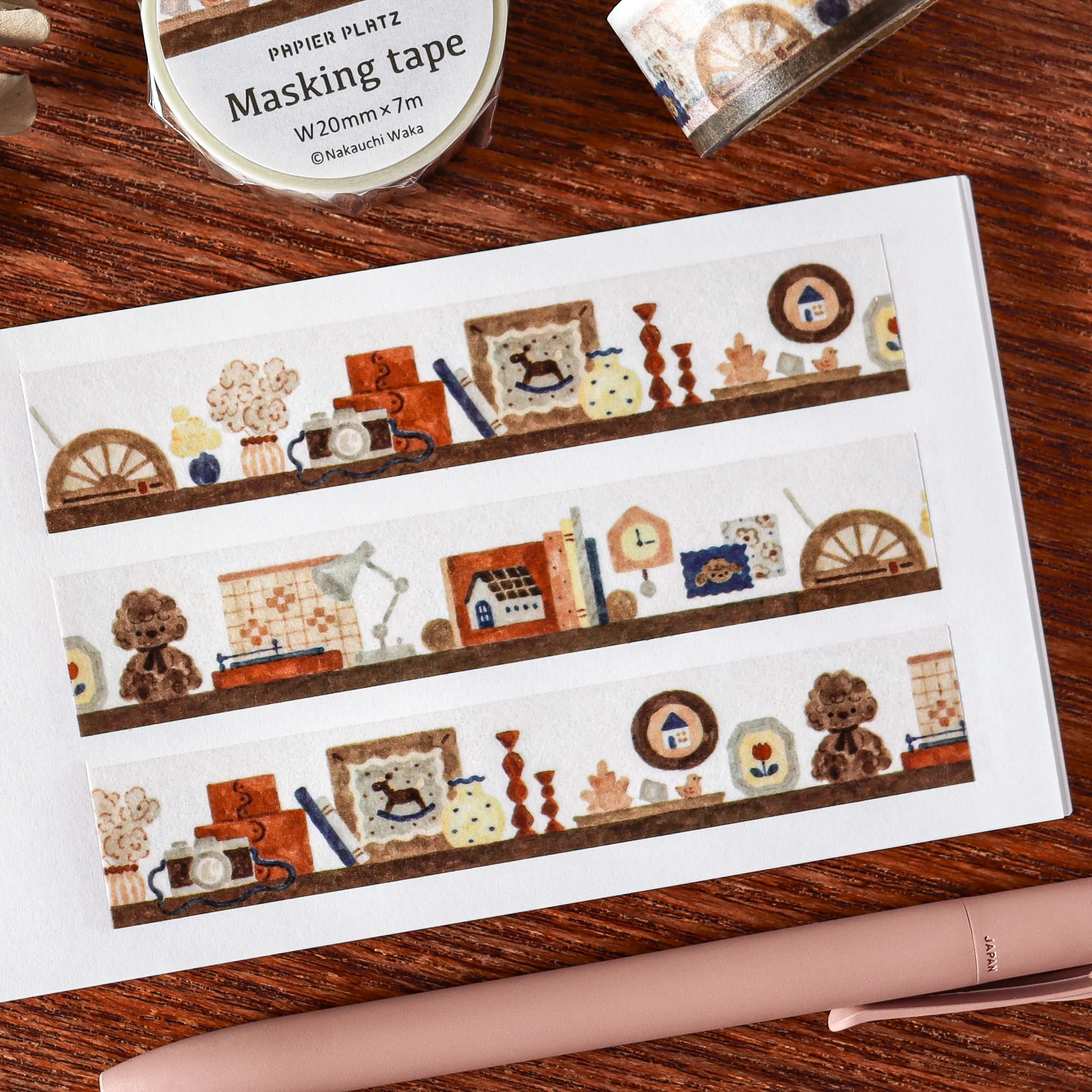 Waka Nakauchi / Washi Tape - Dog's Happy Home - Image 3