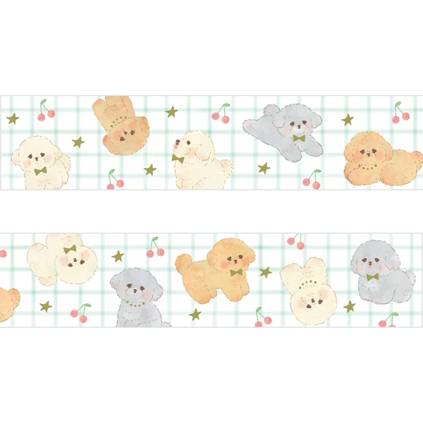 Yoko Washi Tape - Cute Fluffy Animals - Image 3