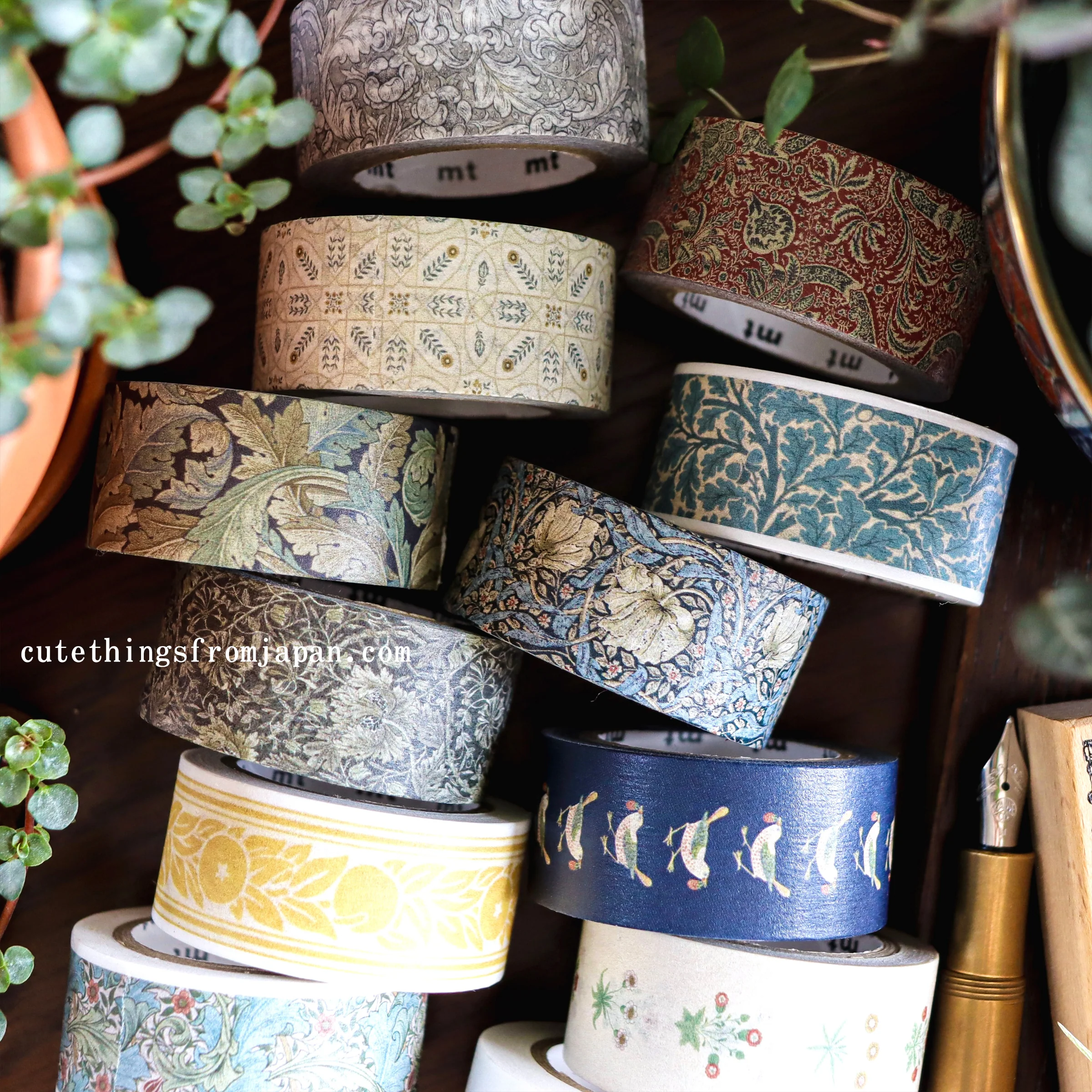 William Morris x mt Washi Tape - Granville - Image 4