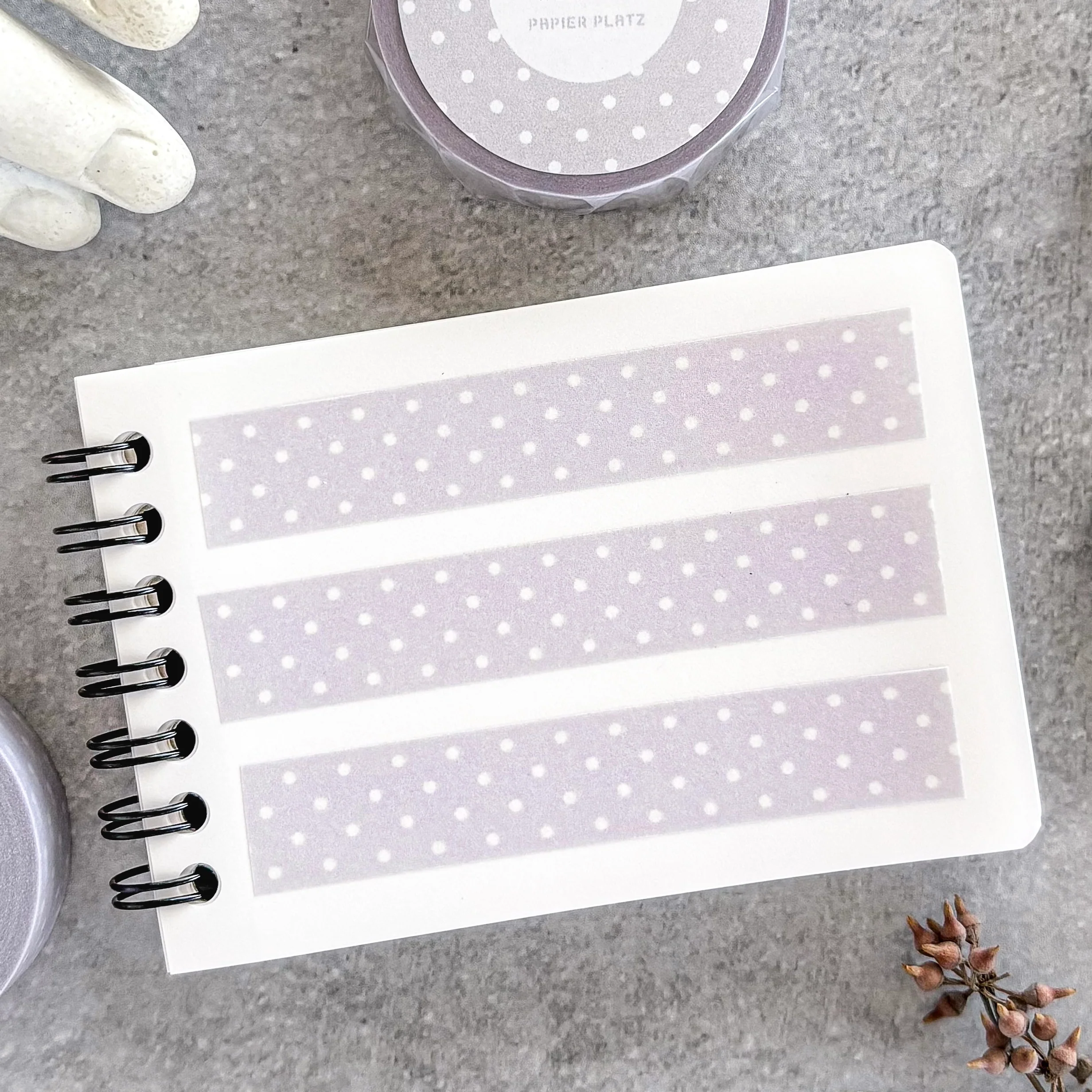 Papier Platz / Washi Tape - Dot Wisteria - Image 4