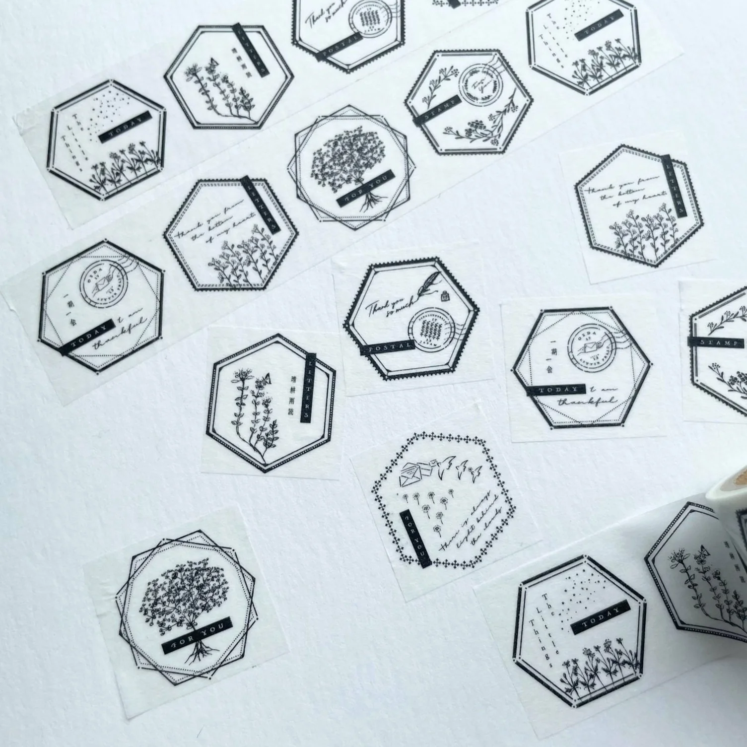 Washi Tape - Hexagon - Image 3