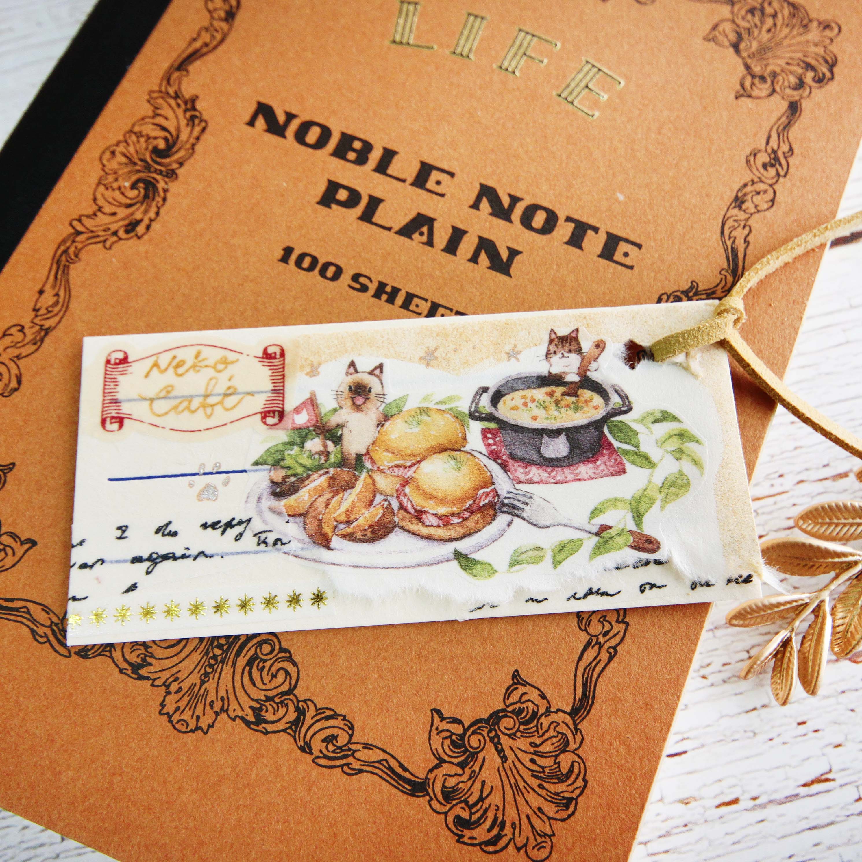 Wide Washi Tape - Kitty's Cafe - Image 4