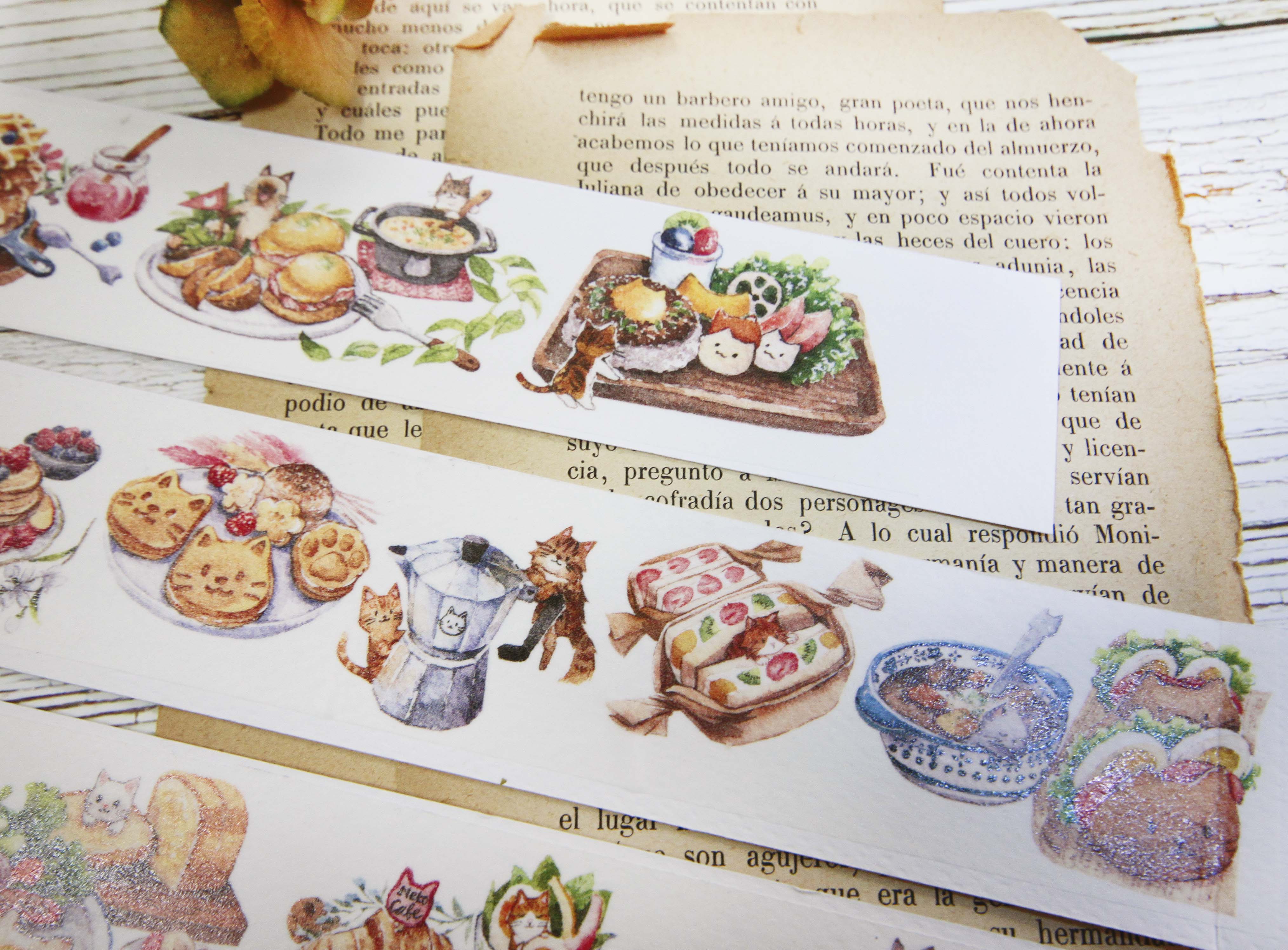Wide Washi Tape - Kitty's Cafe - Image 7