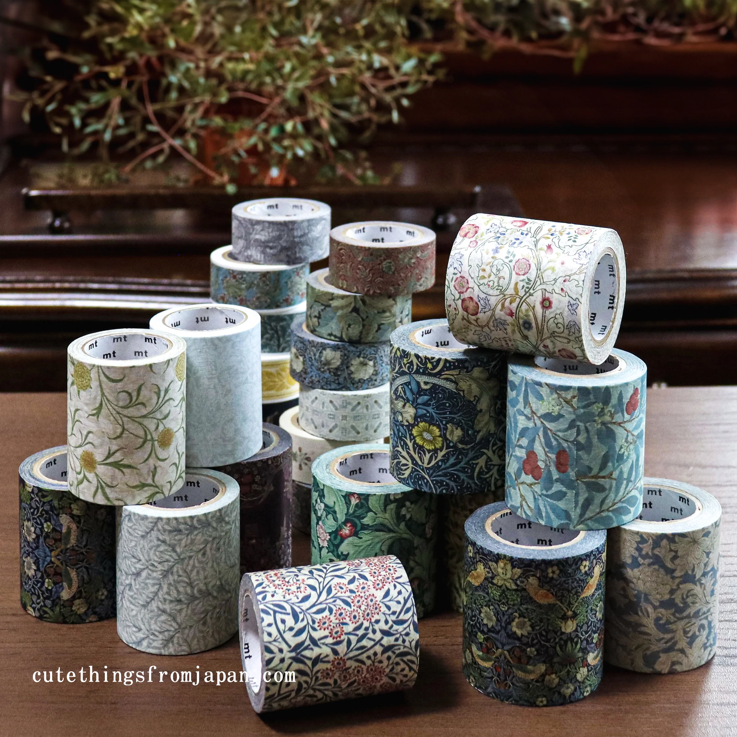 Washi Tape - Scroll and Flower - Image 5