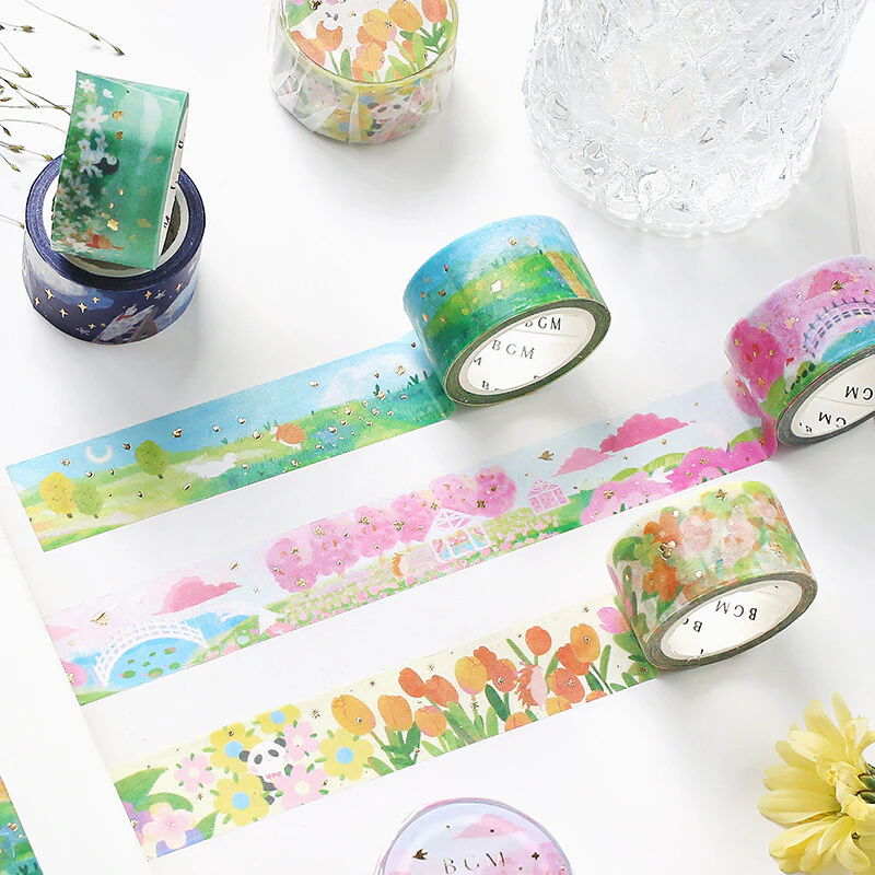 Washi Tape - Spring Flowers - Image 3