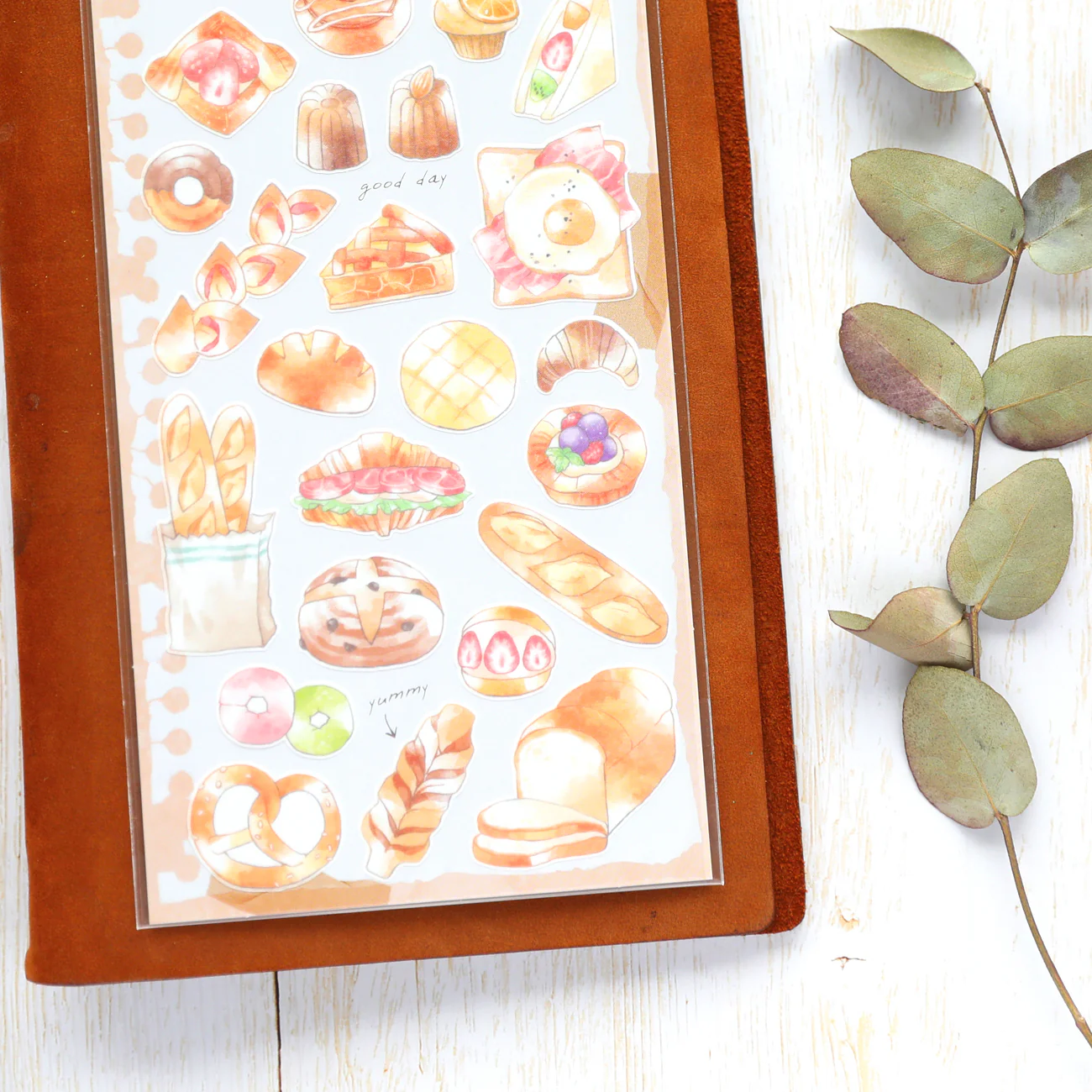 Watercolor Stickers - Bakery - Image 3
