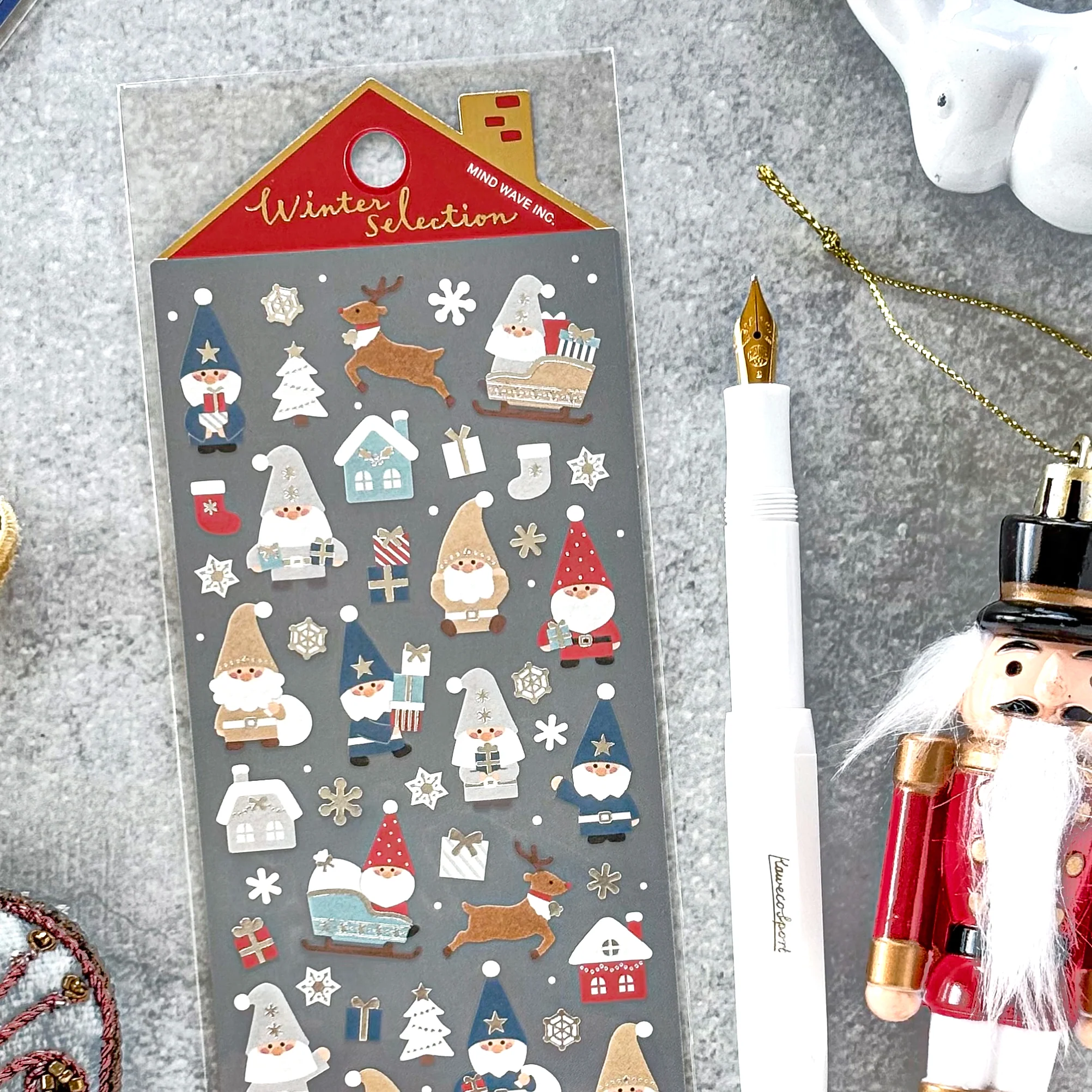 Winter Limited / Mind Wave / Stickers - Santa Claus - Image 2