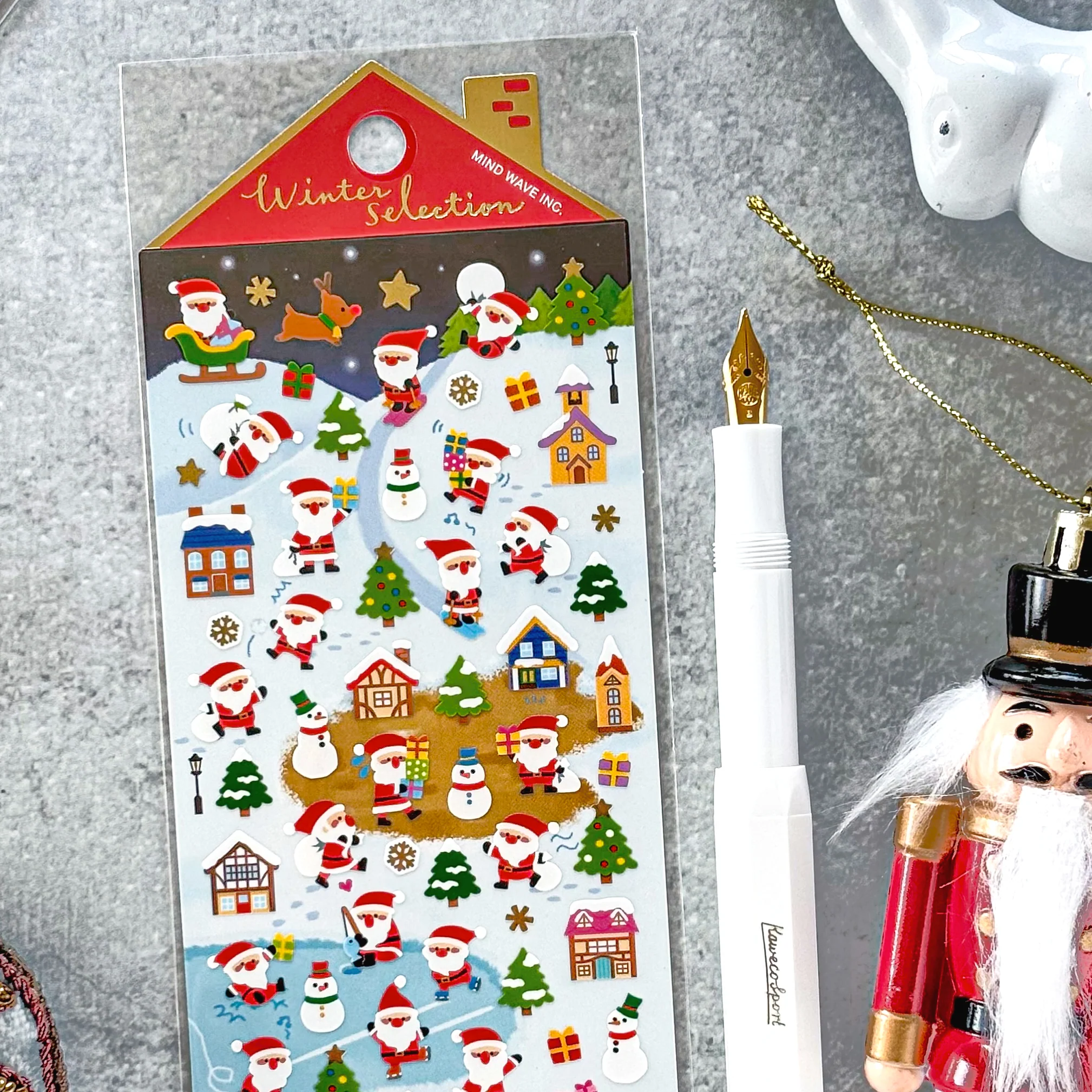 Winter Limited / Mind Wave / Stickers - Santa Village - Image 2