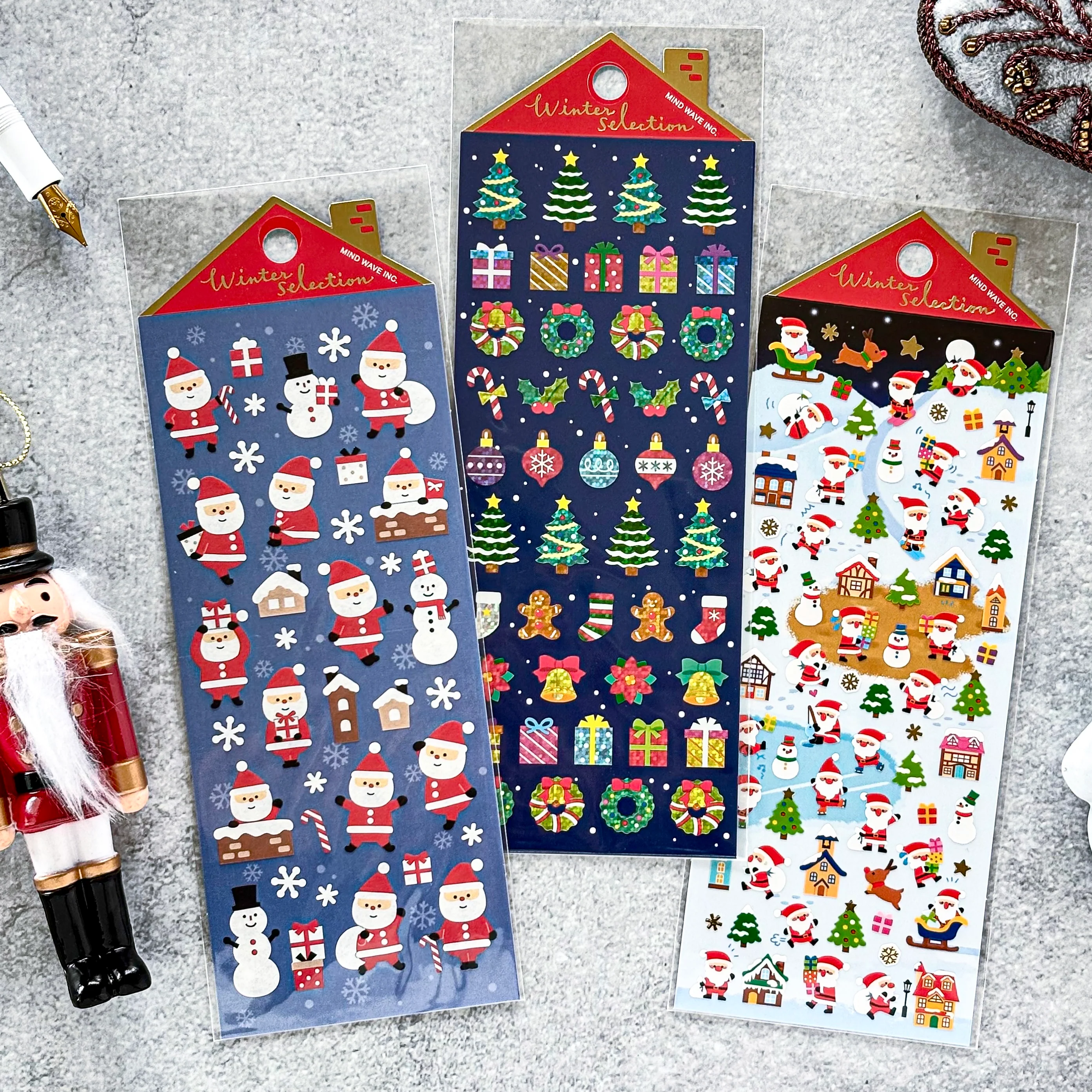 Winter Limited / Mind Wave / Stickers - Santa Village - Image 4