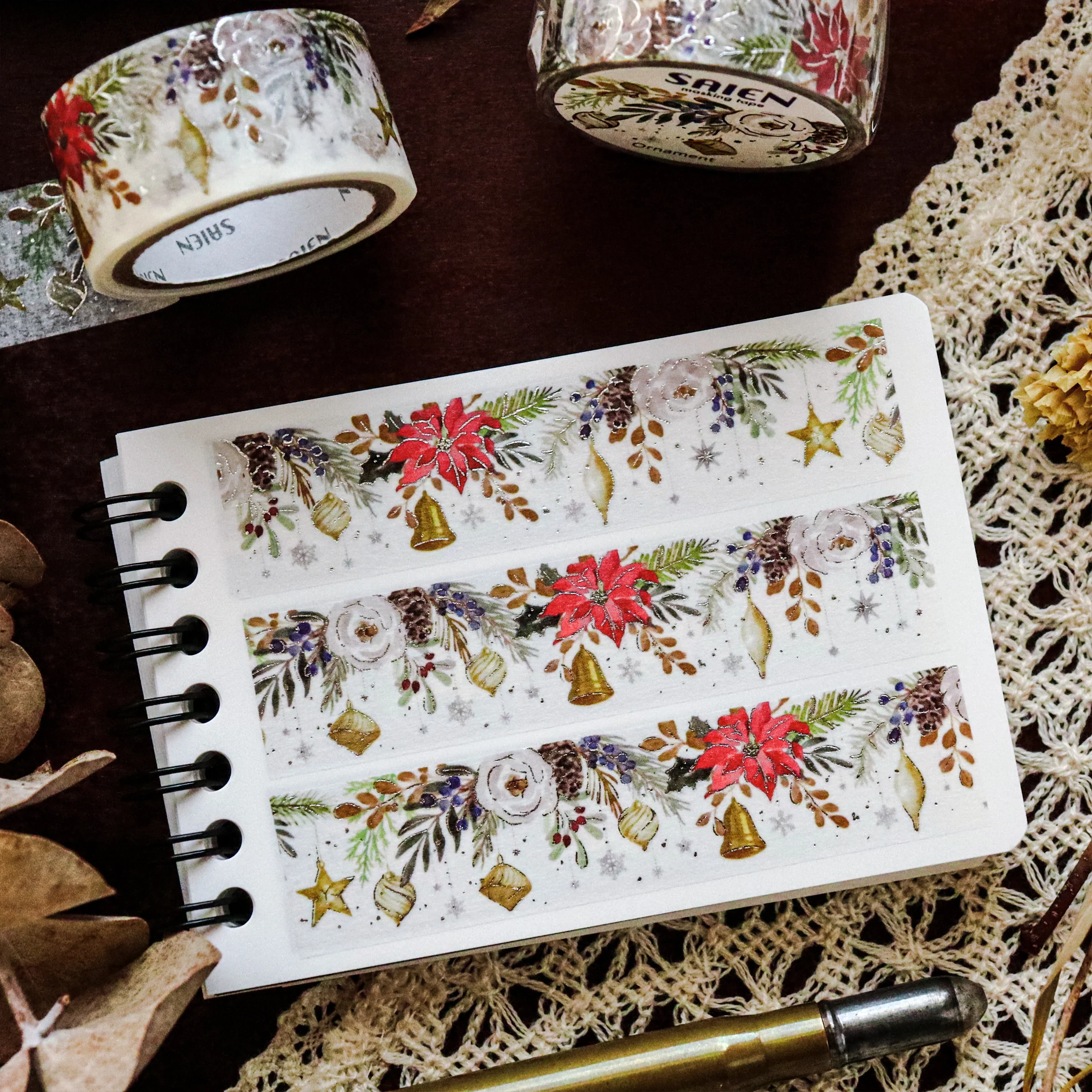 Winter Limited / SAIEN / Washi Tape - Ornament - Image 4
