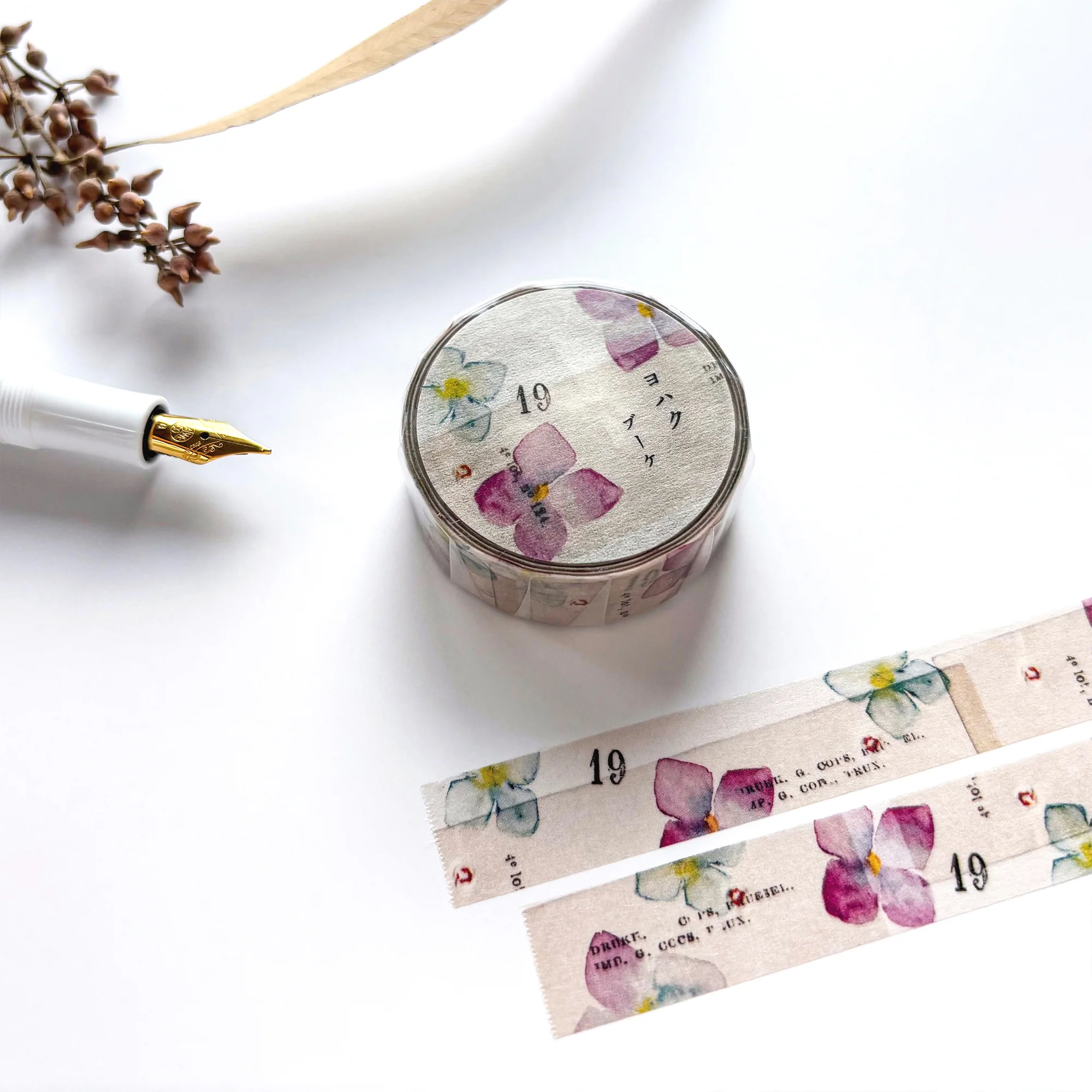 Yohaku / Washi Tape - Bouquet