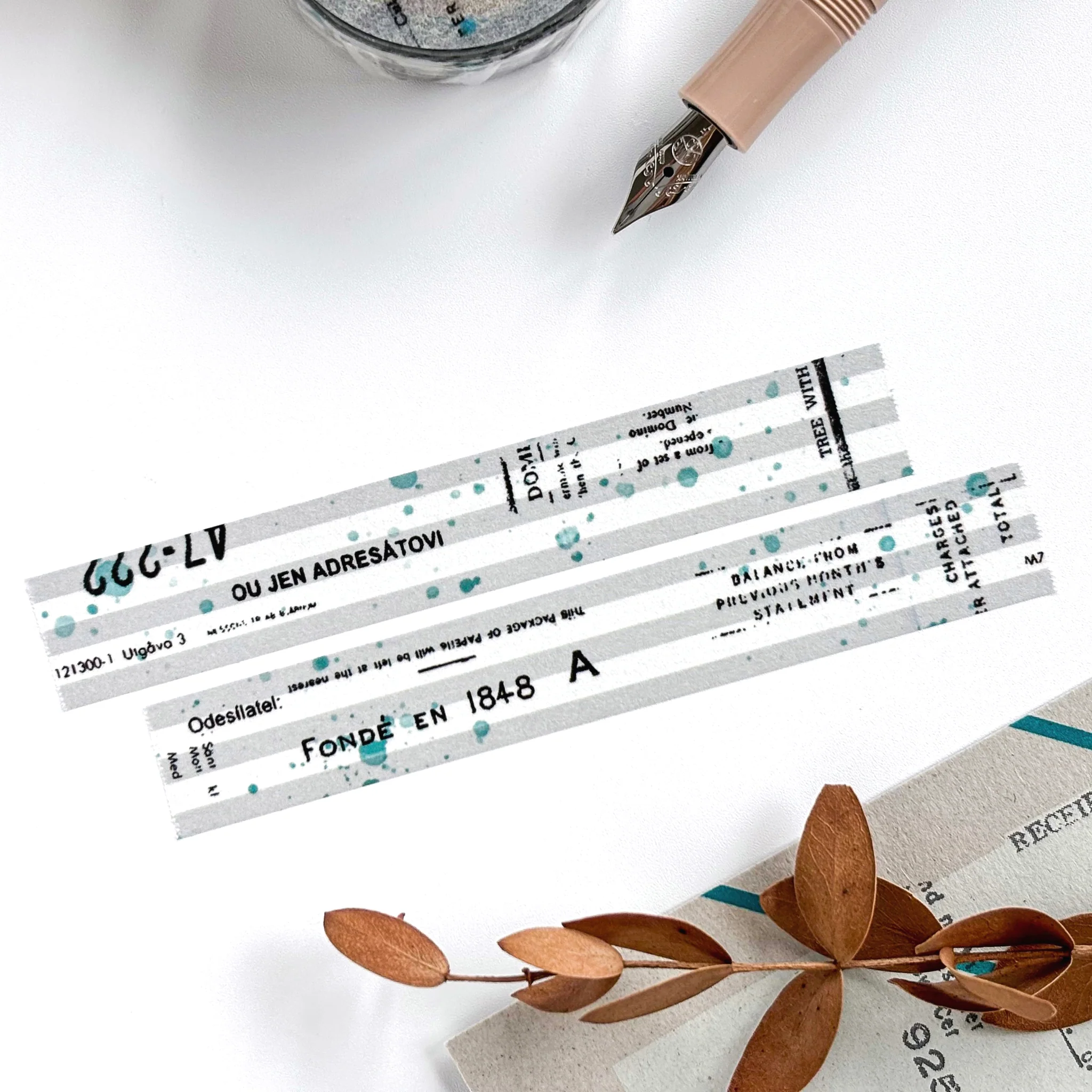 Yohaku / Washi Tape - Letter - Image 2
