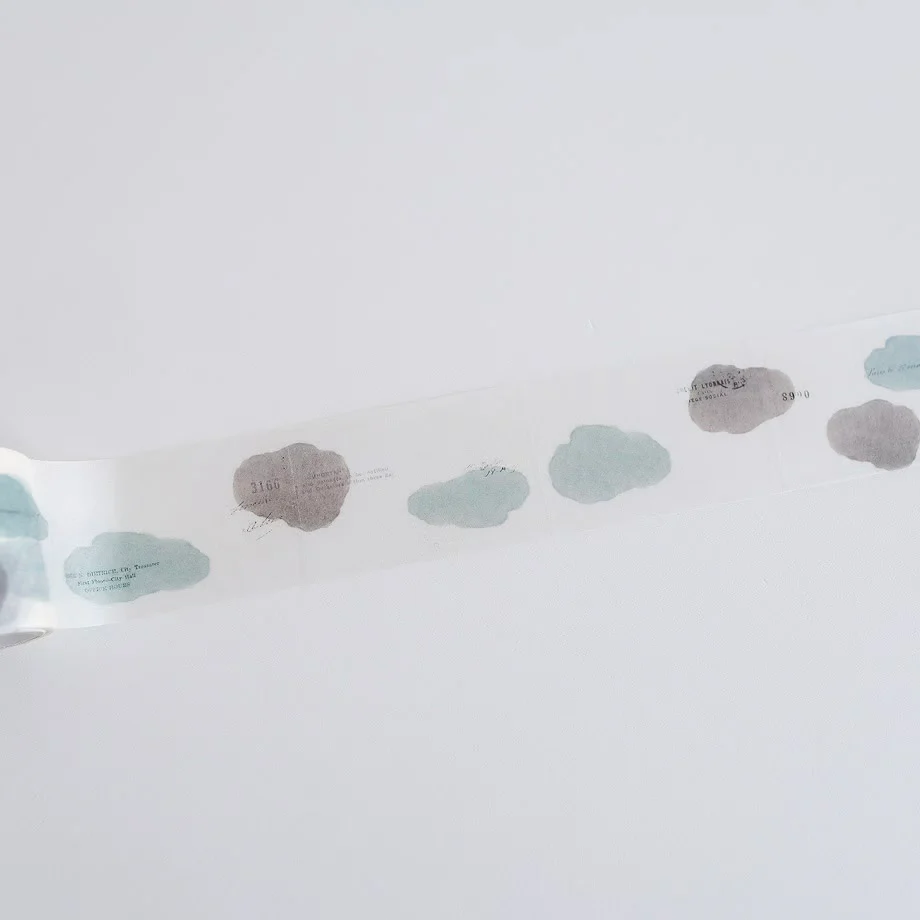Yohaku / Roll Tracing Paper Sticky Note - Journey to the Sky - Image 3