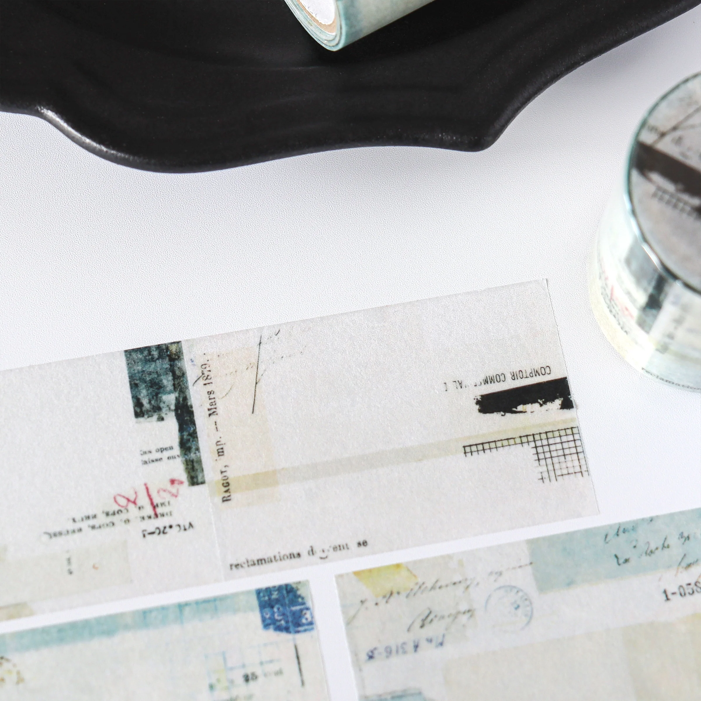 Yohaku / Roll Tracing Paper Sticky Note - Moon Star - Image 4